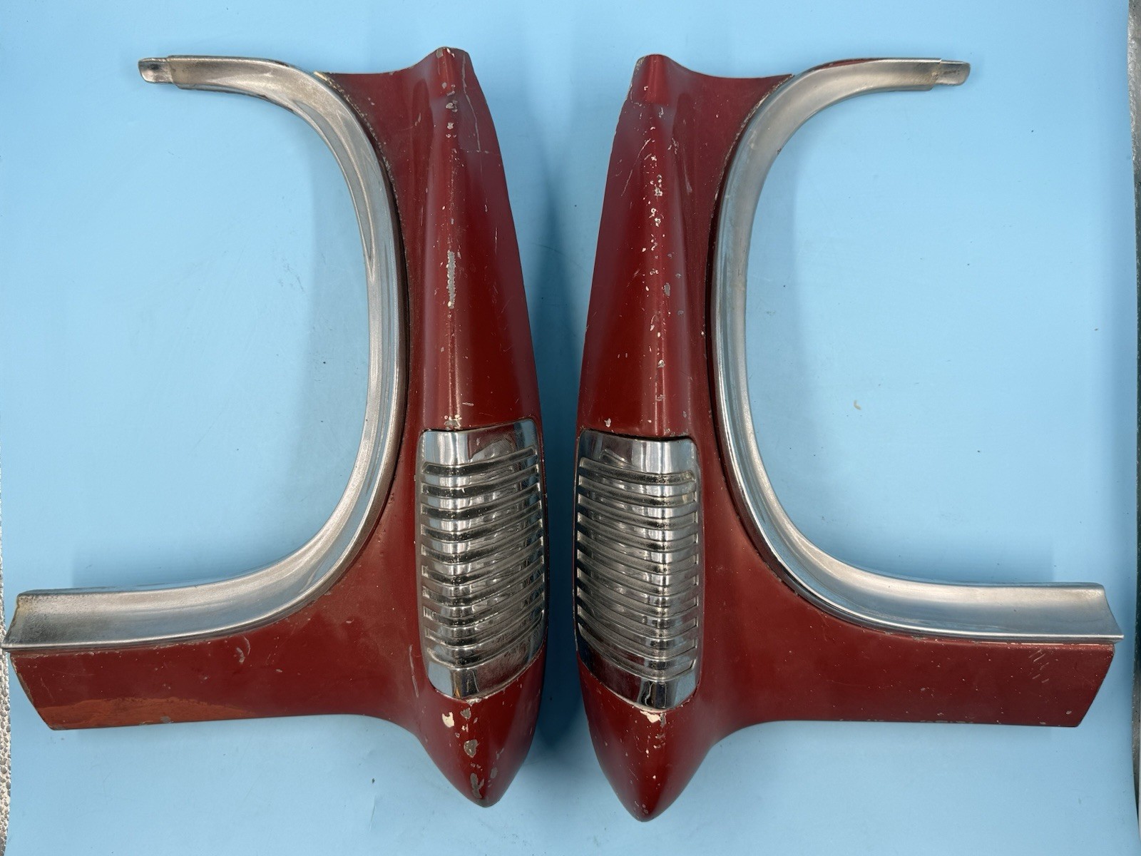Rare 💫 Vintage OEM 1964 Mercury Comet Front Fender Extension Right & Left