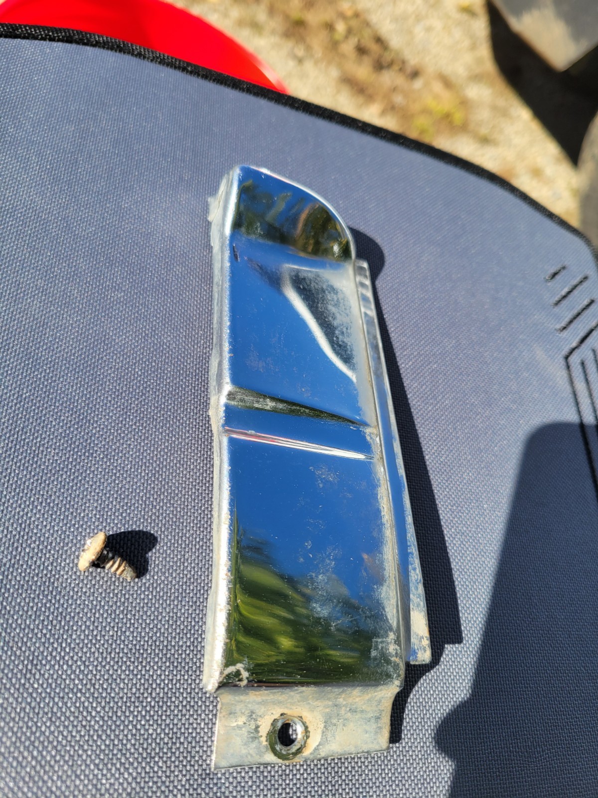 1973 Cadillac Eldorado Convertible Drivers Side Fender Skirt Trim