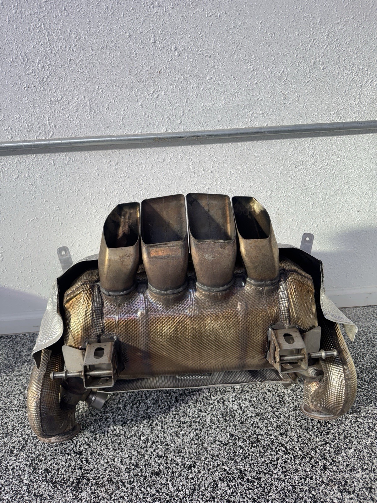 OEM Lamborghini Aventador LP700 Exhaust Muffler 10K Miles