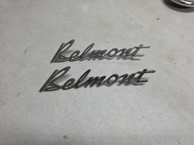 NOS 1969-1971 Holden HG HT Belmont B-Pillar Emblems Pair OEM 7435747