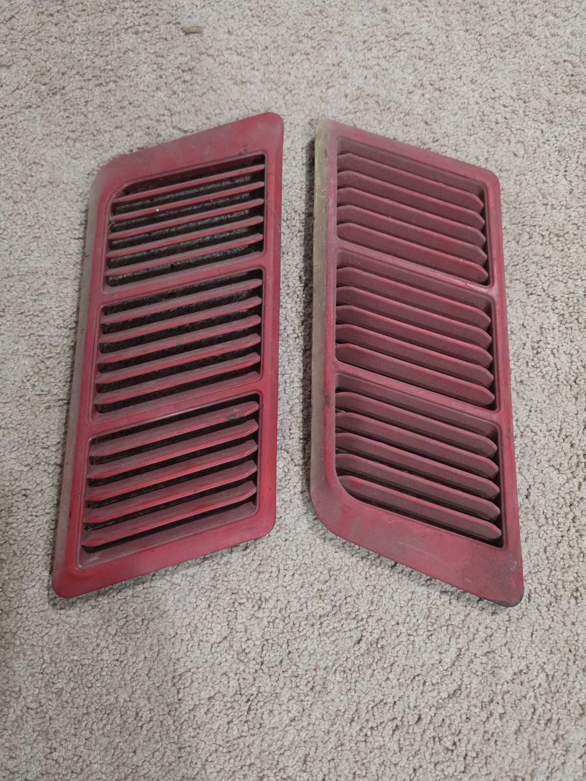 Datsun 280Z Original Hood Vents Left And Right