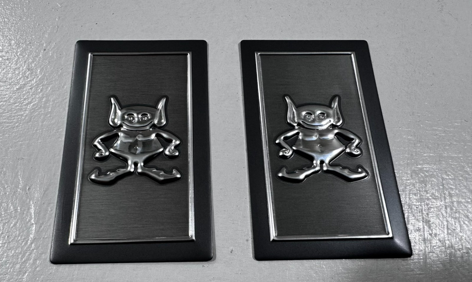 AMC Gremlin Interior Door Panel Aluminum Inserts
