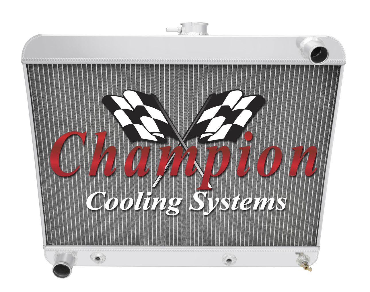 DR Champion 4 Row All Aluminum Radiator for 1963 - 1965 Buick Riviera V8 Engine