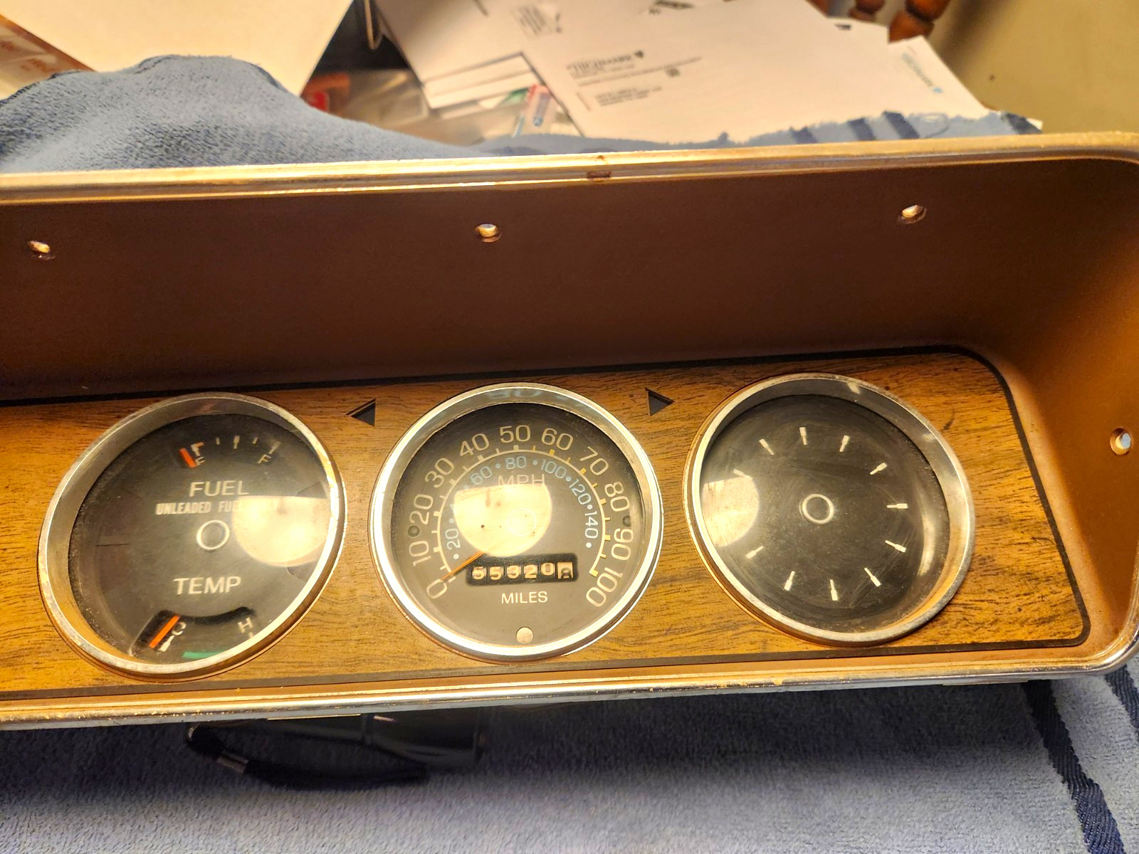 Instrument Cluster For 1977 AMC Hornet