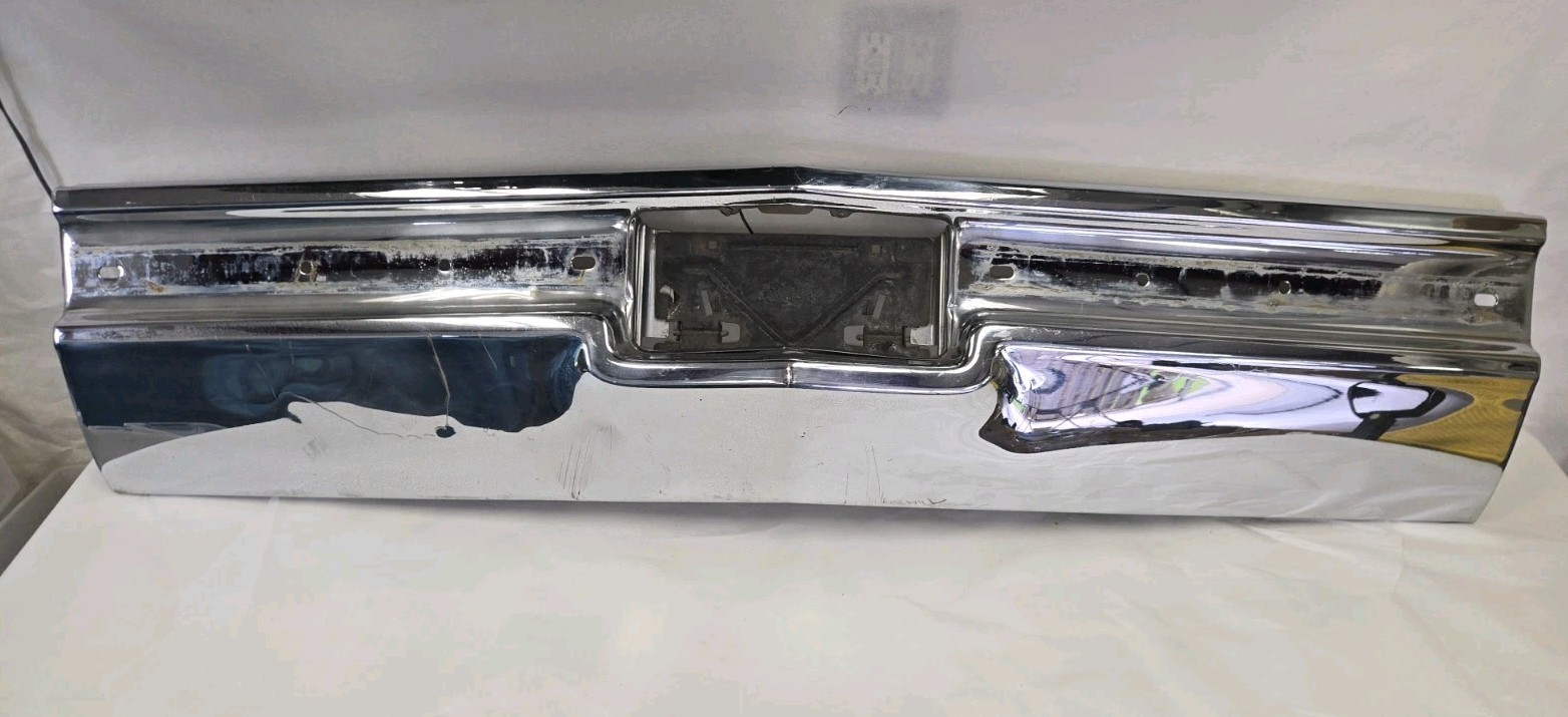 1968 Cadillac Deville Fleetwood Calais Rear Bumper Center Chrome OEM GM