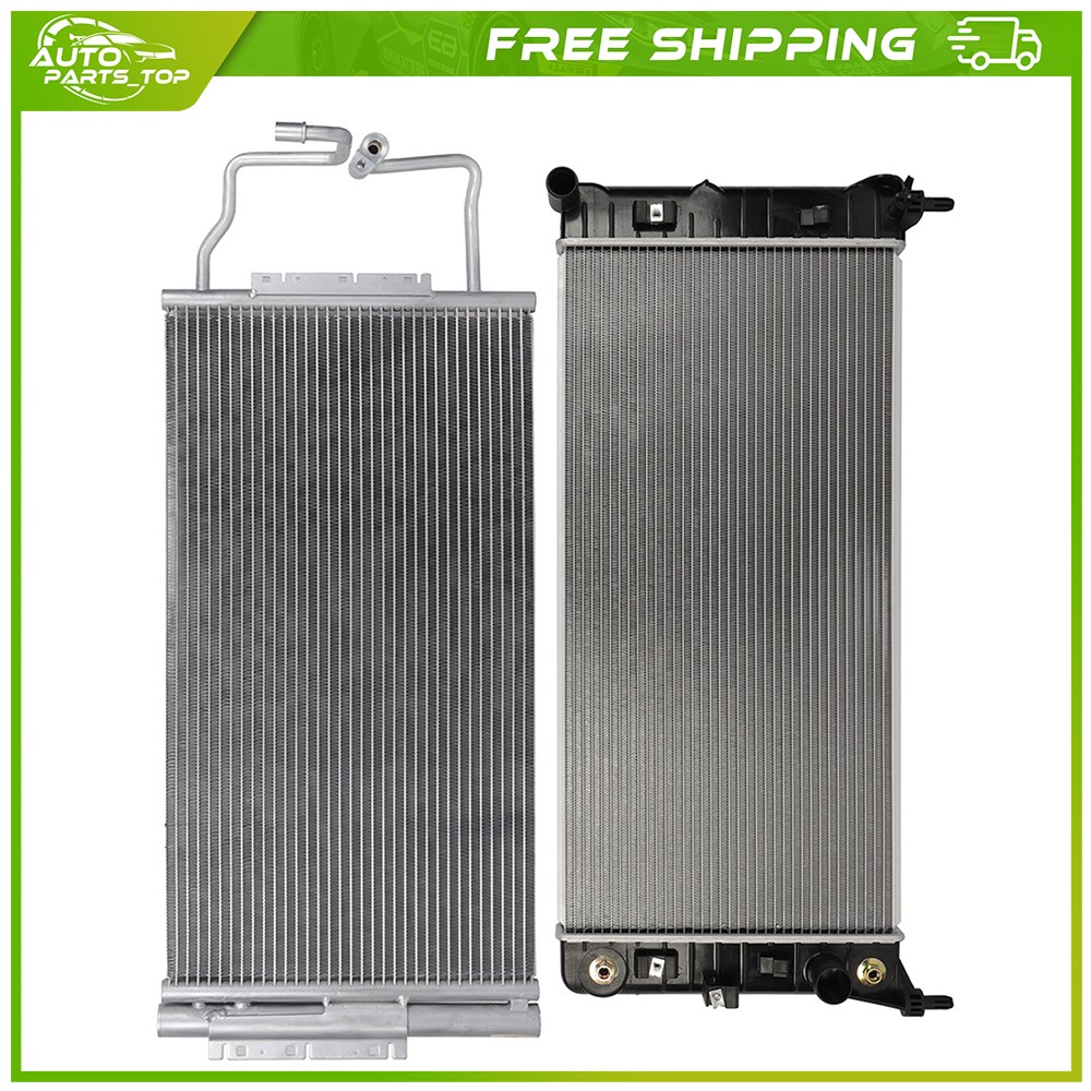Aluminum Radiator and AC Condenser Cooling Kit For 2012-2013 Chevrolet Impala