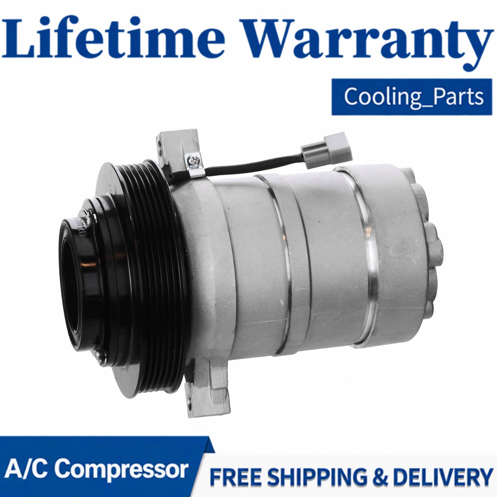 A/C Compressor for Oldsmobile Calais 3.0L GAS OHV NA 1985 1986