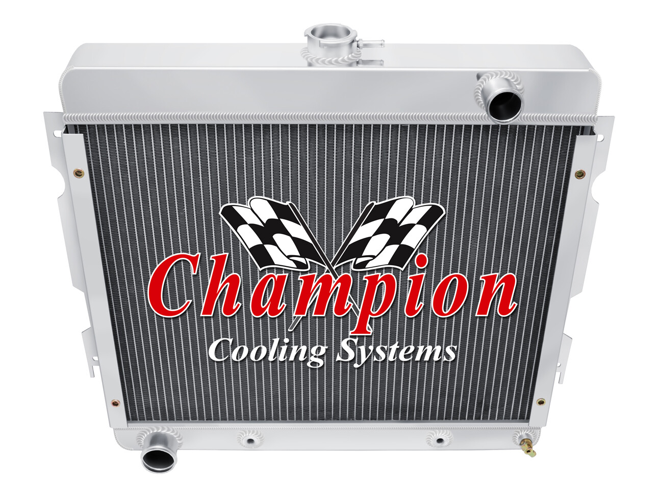 ER Champion 4 Row Radiator for 1970 - 1972 Plymouth Duster Big Block #MC7072