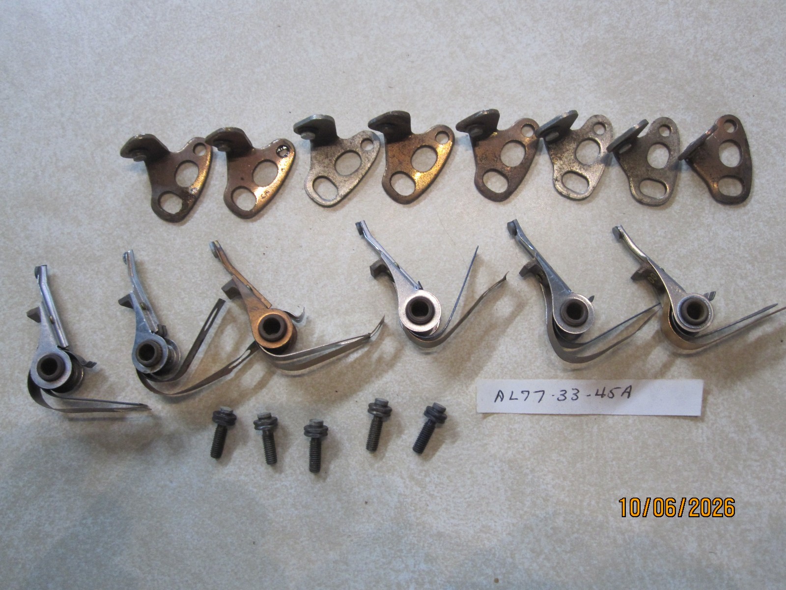 NOS 1932 1939 Packard 12 Lincoln 12 IGNITION POINT SET Auto-Lite AL77-33-45A
