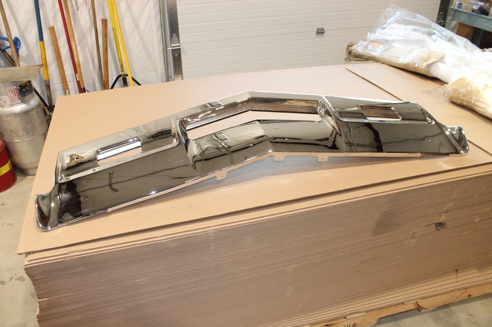 1966 1967 Oldsmobile Toronado Original Triple Plated Re-Chromed Front Bumper