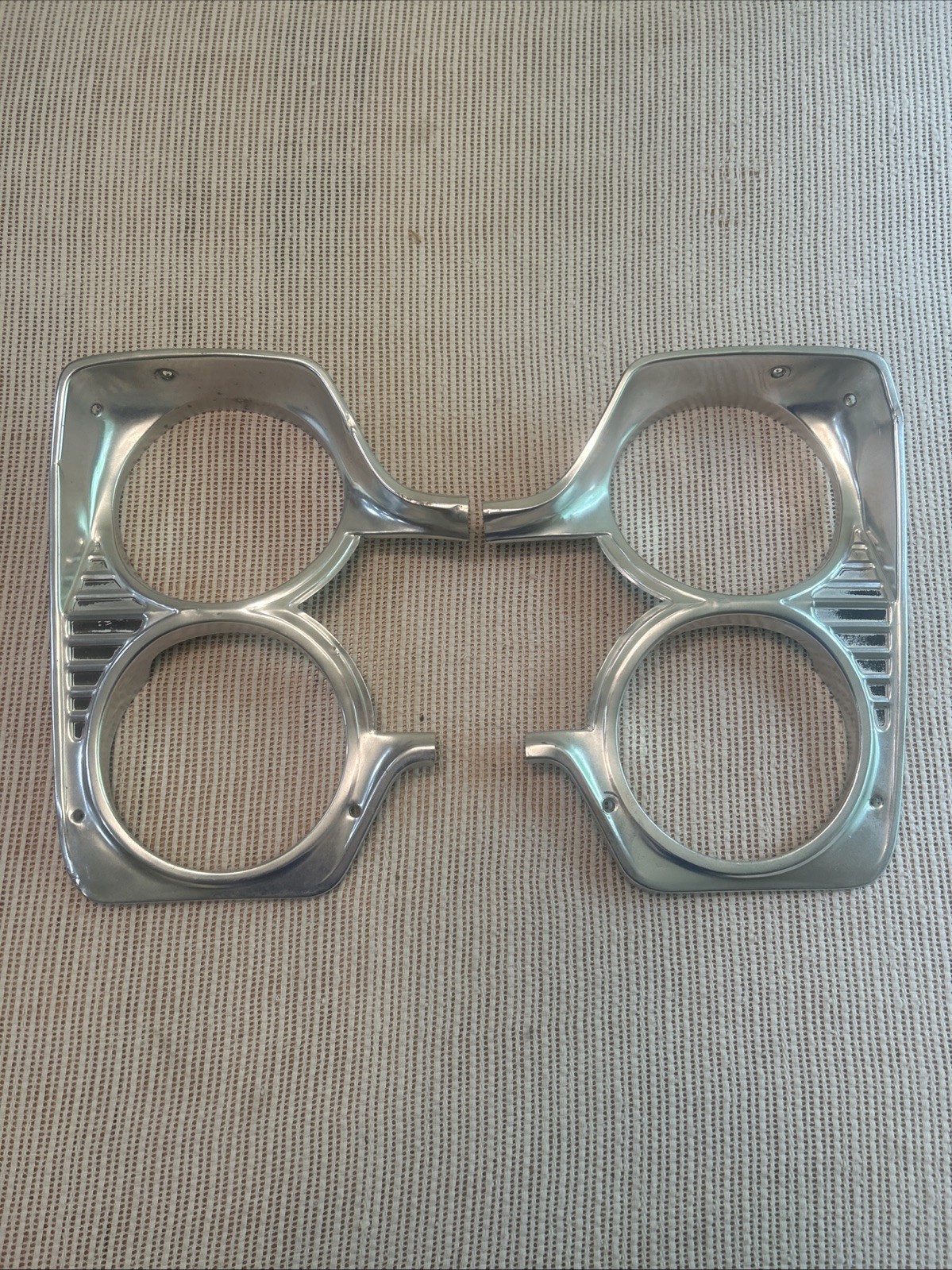 1966 Plymouth Fury I II III Sport Fury VIP left and right headlamp trim bezels