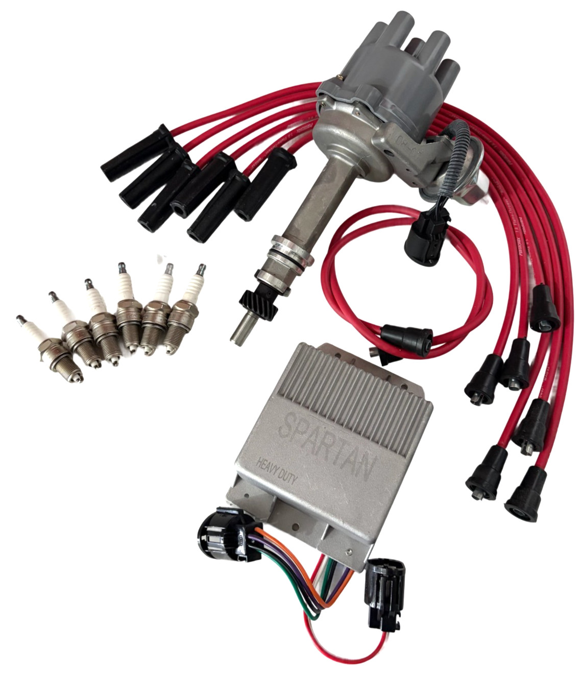 DISTRIBUTOR WIRE SPARK MODULE FORD RANGER MUSTANG PINTO V6 171 CID 2.8 1975-1984