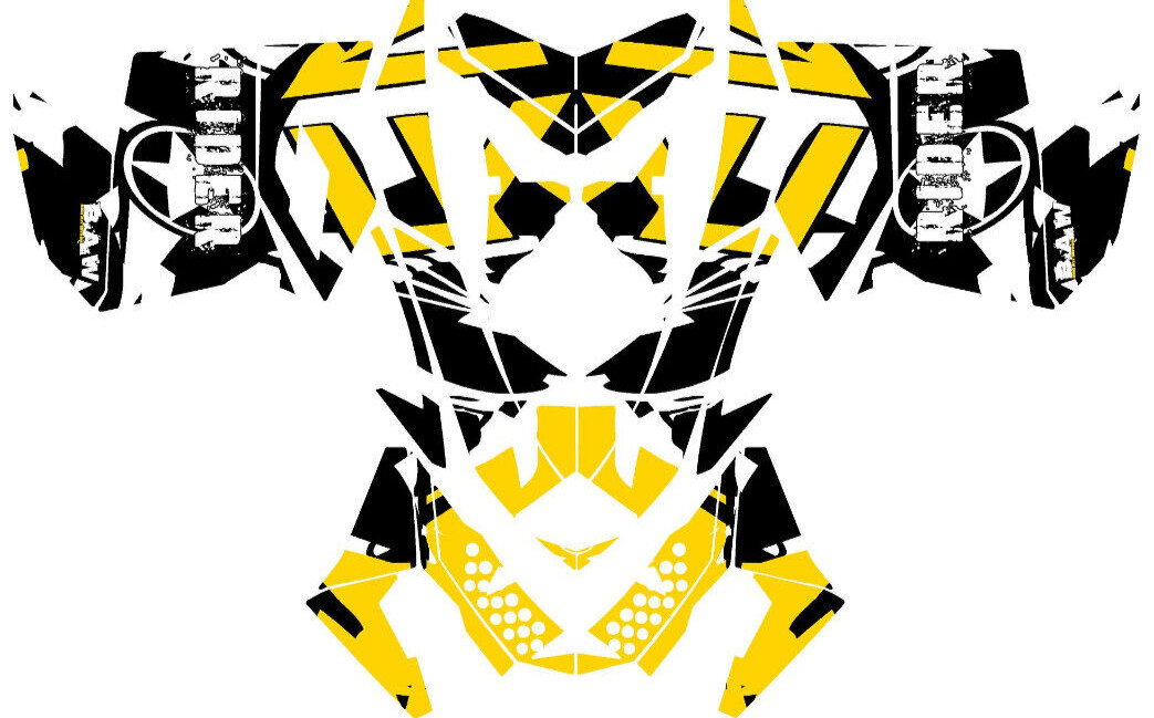 Graphic Kit Vinyl Wrap Decals Sticker Ski Doo XP