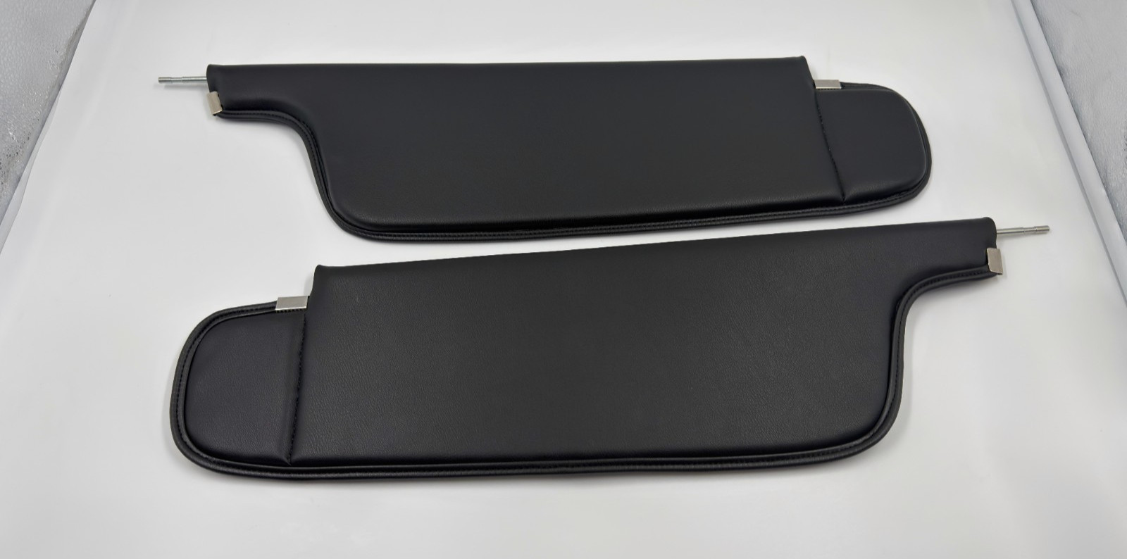 Black Sunvisor Set for 1971-1974 Plymouth GTX Coupe Hardtop Thin