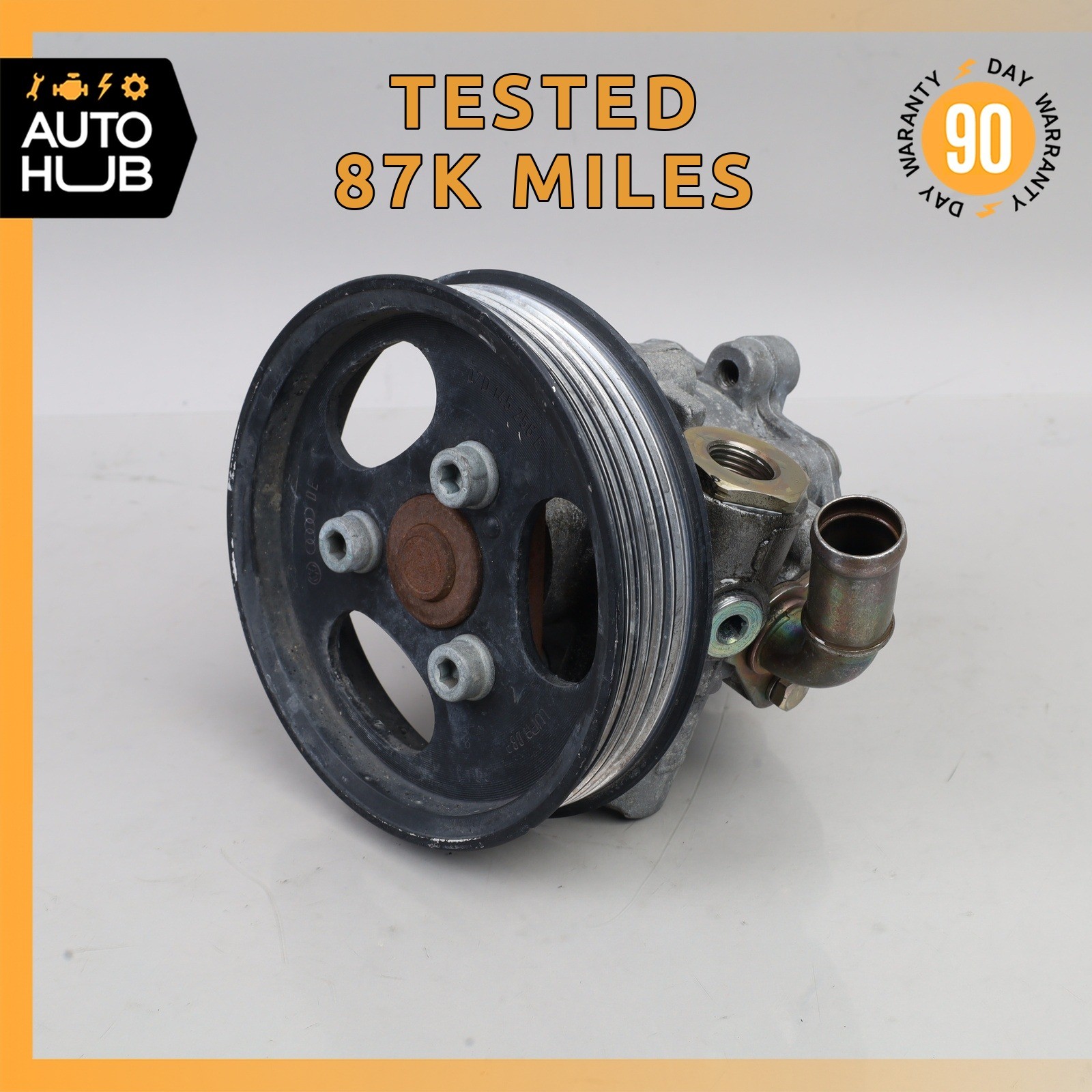 03-18 Bentley Continental GT GTC Flying Spur 6.0L Power Steering Pump OEM 87k