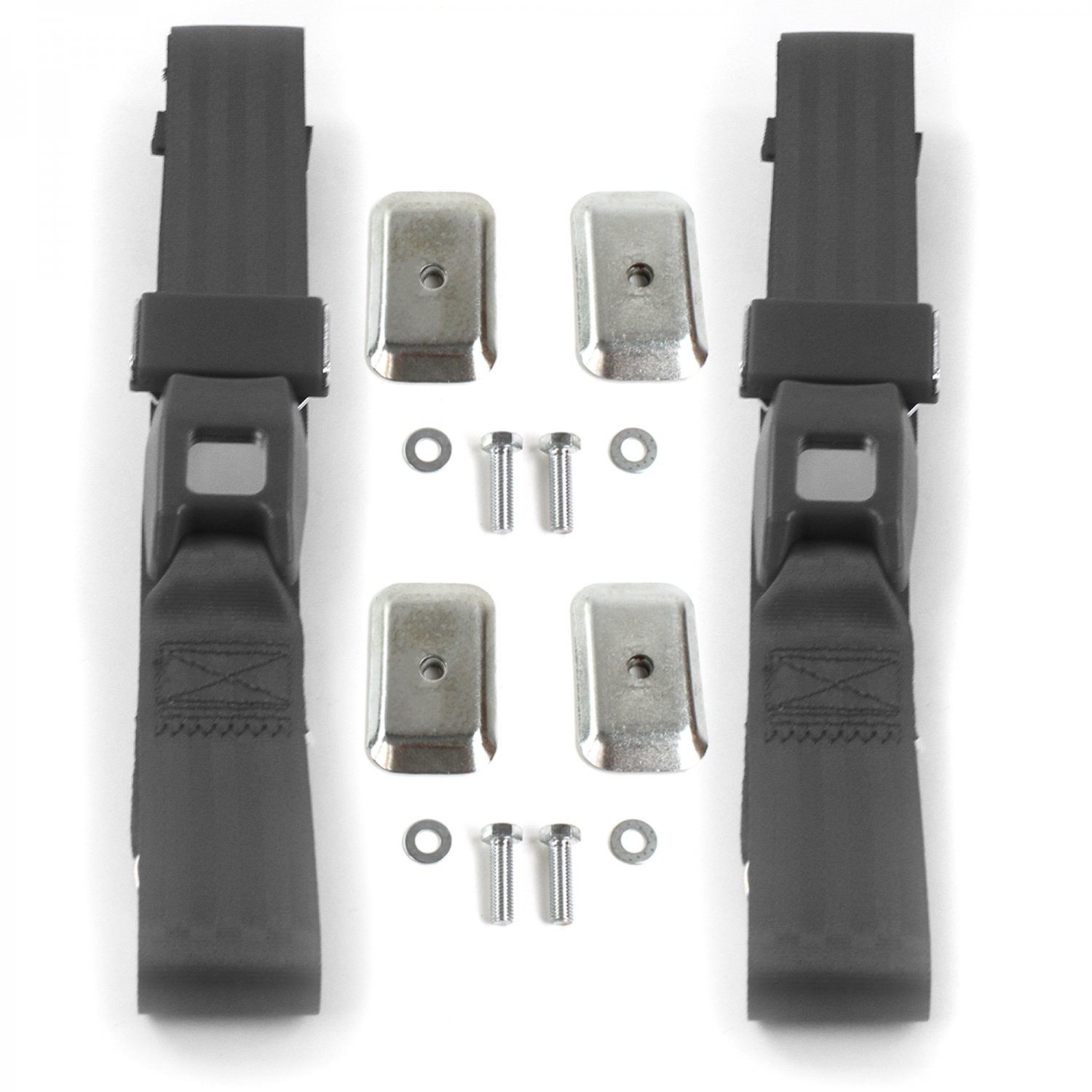 AMC Gremlin 1970 - 1979 Standard 2pt CH Belt Kit w/Brackets-2 Belts 