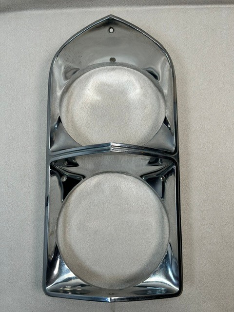 67 Cadillac Calais-Deville-Fleetwood  Headlight Chrome Bezel RH/LH