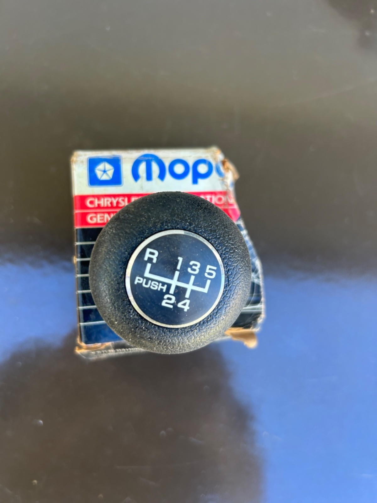 Genuine OEM NEW 85 - 90  Dodge Daytona Shelby Charger Omni  5 Speed Shift Knob