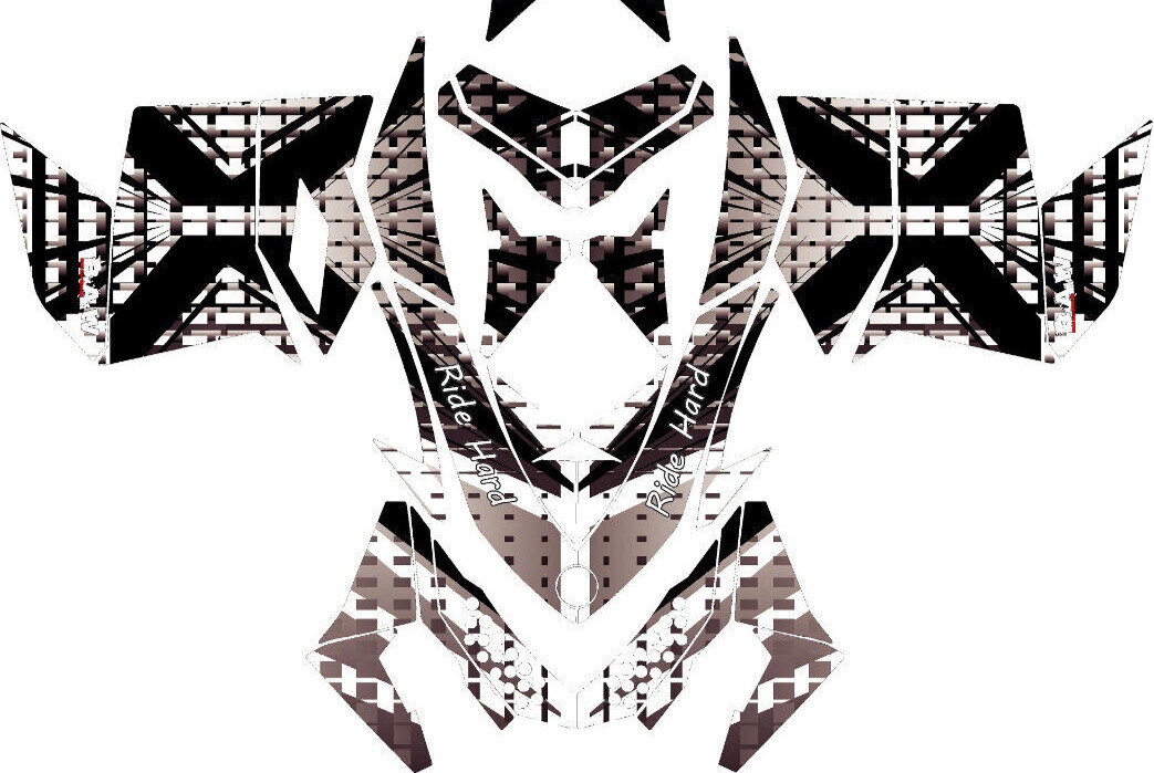 Graphic Kit Vinyl Wrap Decals Sticker 2008 2012 Ski Doo XP