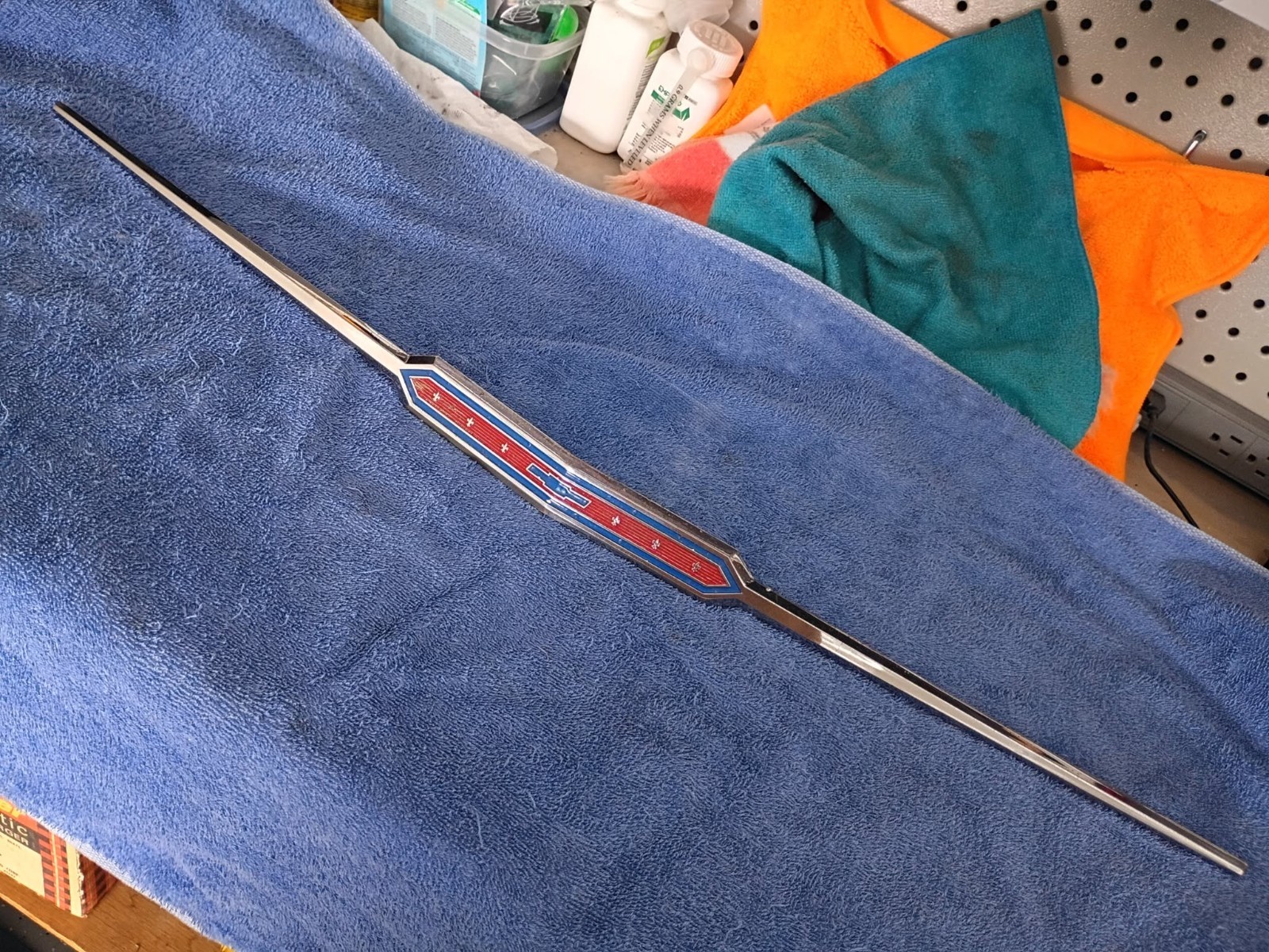 1966 Nova Chevy II Original Hood Lip Molding Trim