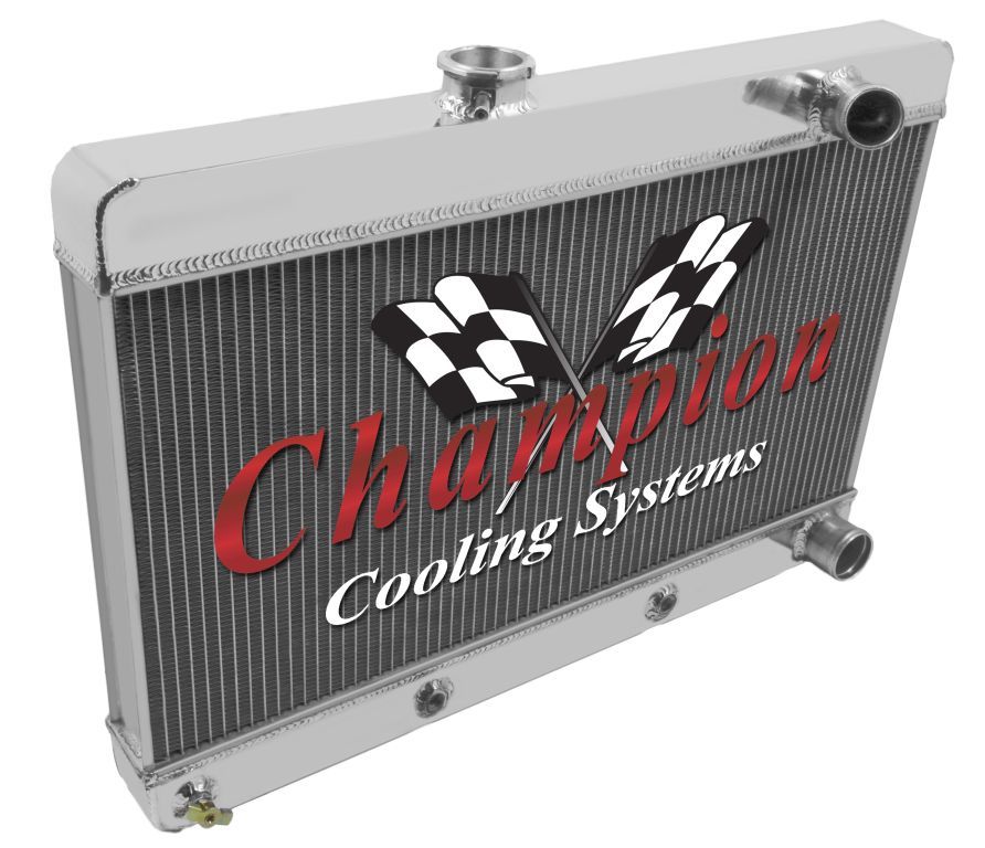 Rockin Champion 4 Row All Aluminum Radiator for 1961 1962 1963 Pontiac Tempest