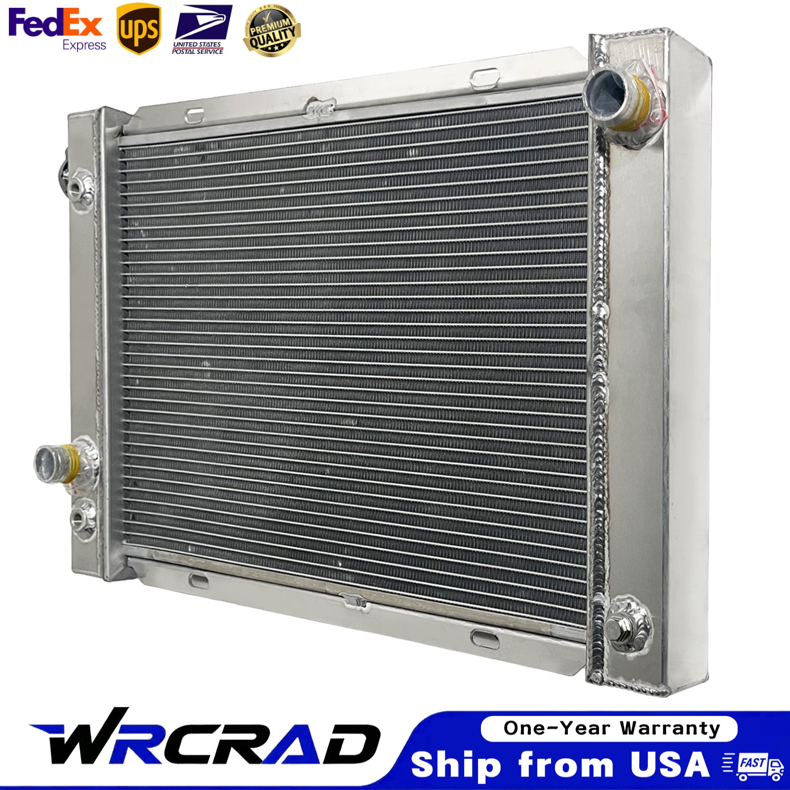 Aluminum Radiator For Oldsmobile Firenza 1983-1988; Pontiac J2000 1983 1.8L 2.0L