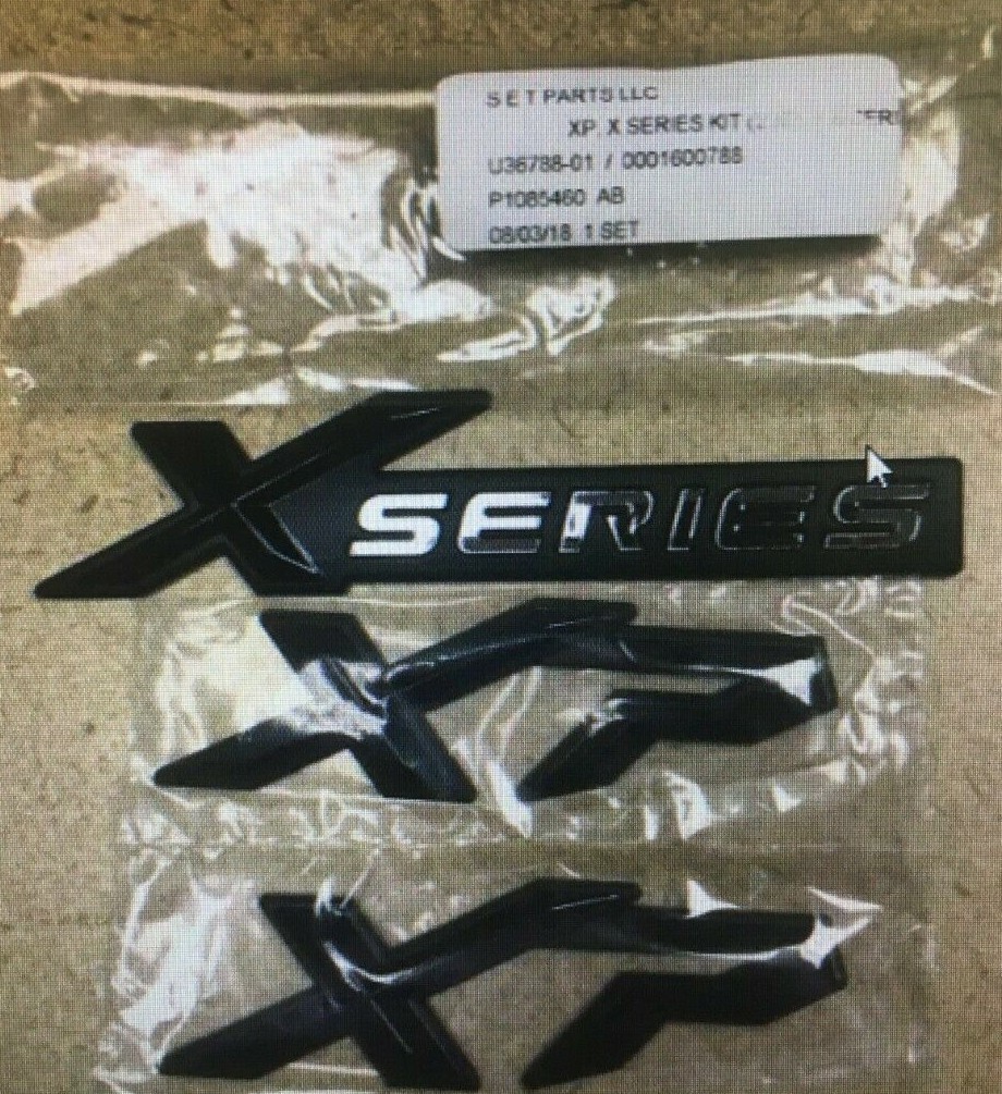 OEM TOYOTA XP/X-SERIES BADGES 3 PC (***LIMITED TIME SALE***)