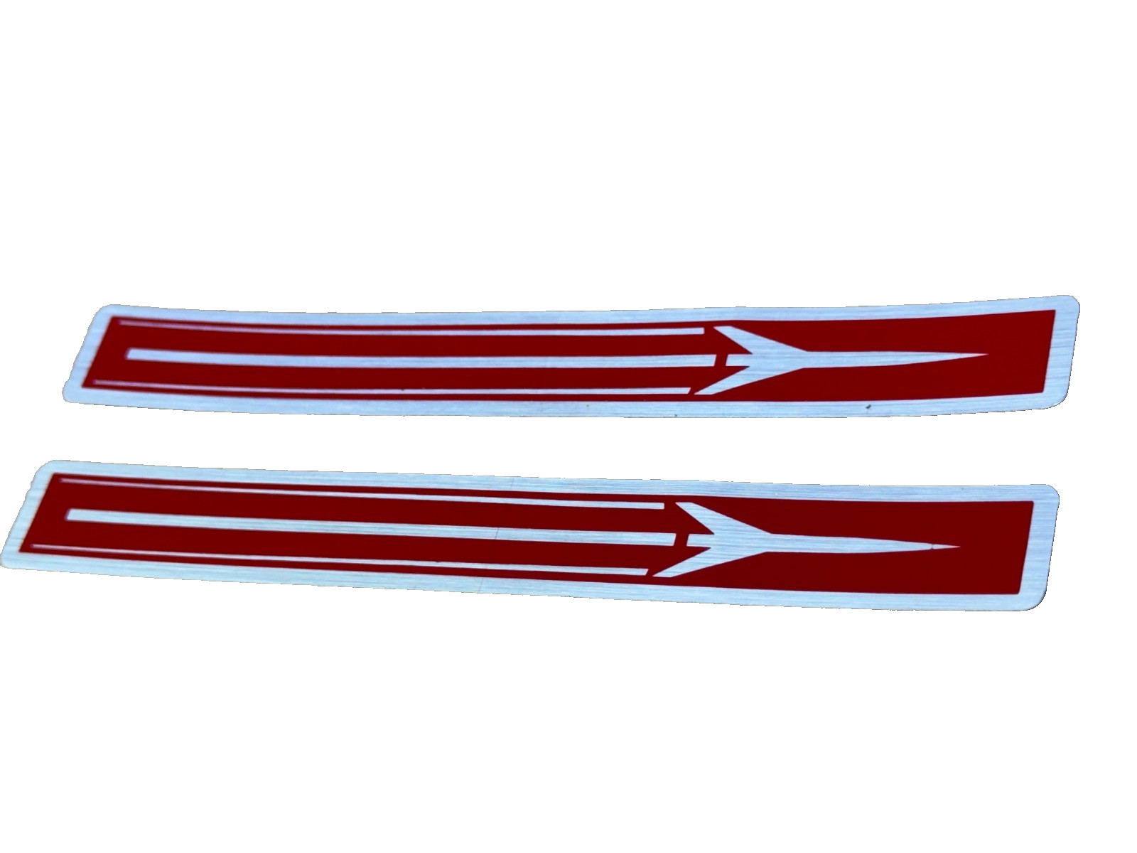 1961 1962 1963 OLDSMOBILE STARFIRE F-85 ROCKET VALVE COVER DECALS SET OF 2X