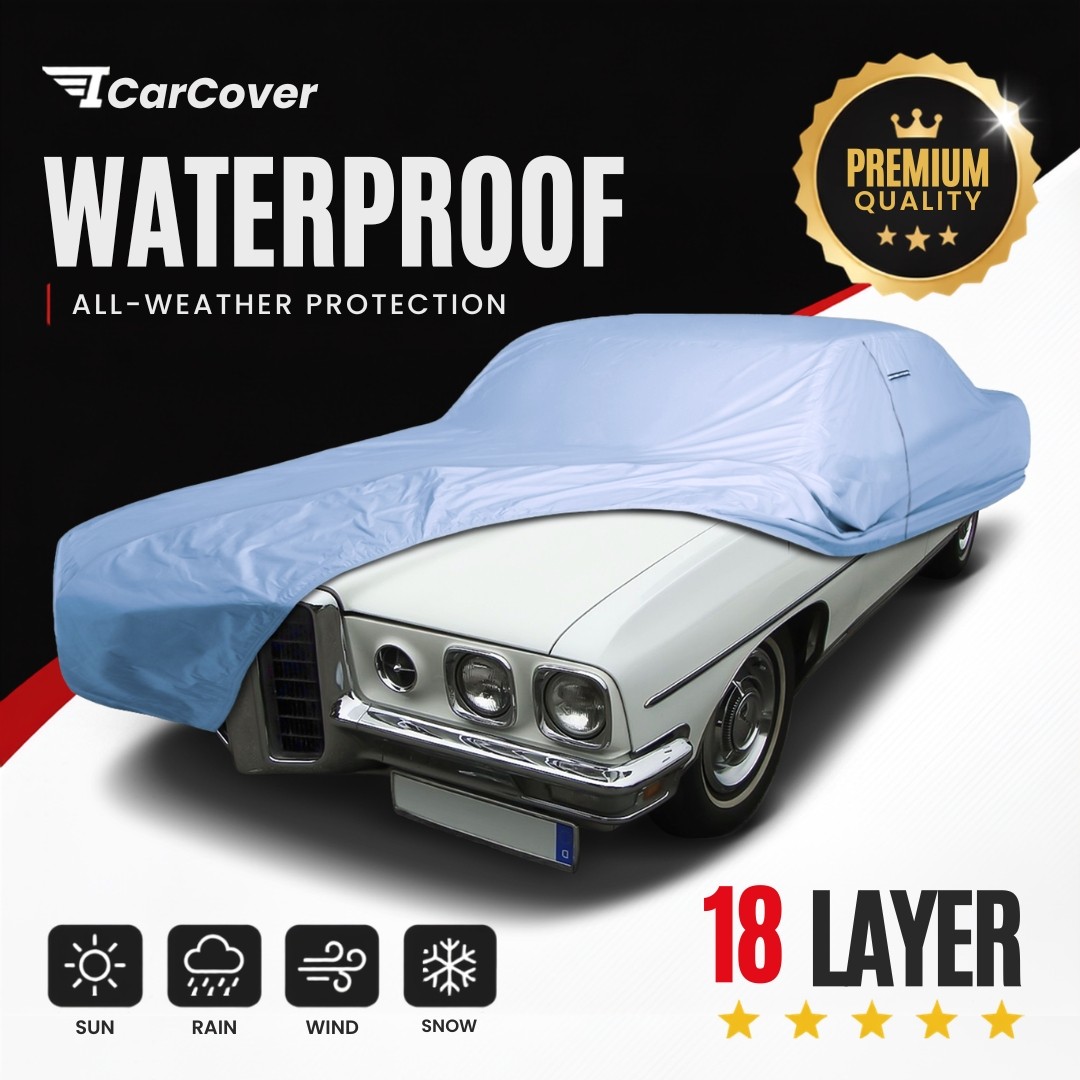 Pontiac Bonneville 1959-1970 Custom Fit Waterproof Car Cover 18 Layer