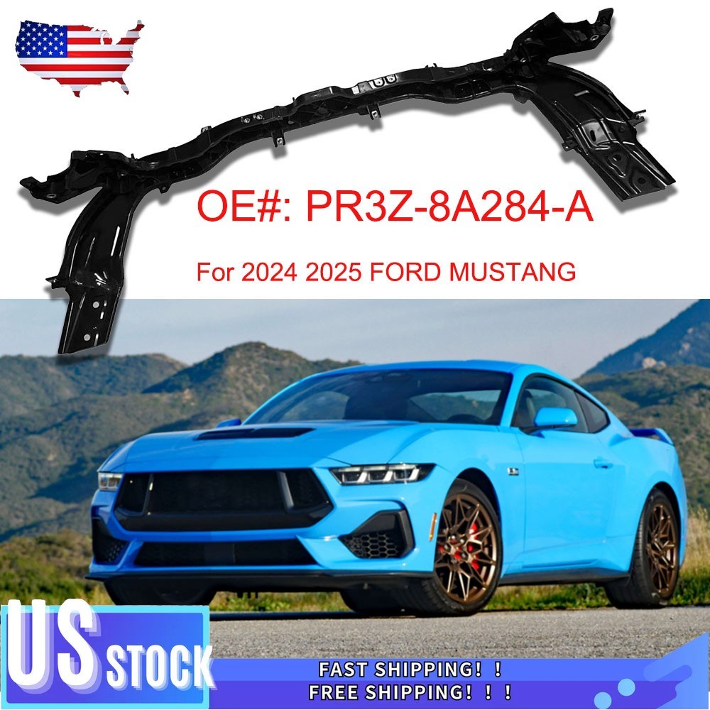 Upper Radiator Support Tie Bar For 2024 2025 Ford Mustang PR3Z-8A284-A FO1225304