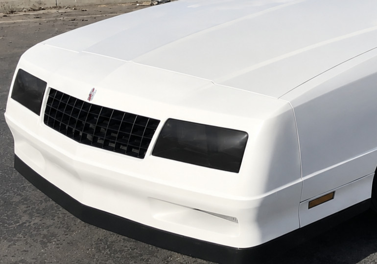 GT Styling Black Out Headlight Covers for 1983-1988 Chevrolet Monte Carlo G Body
