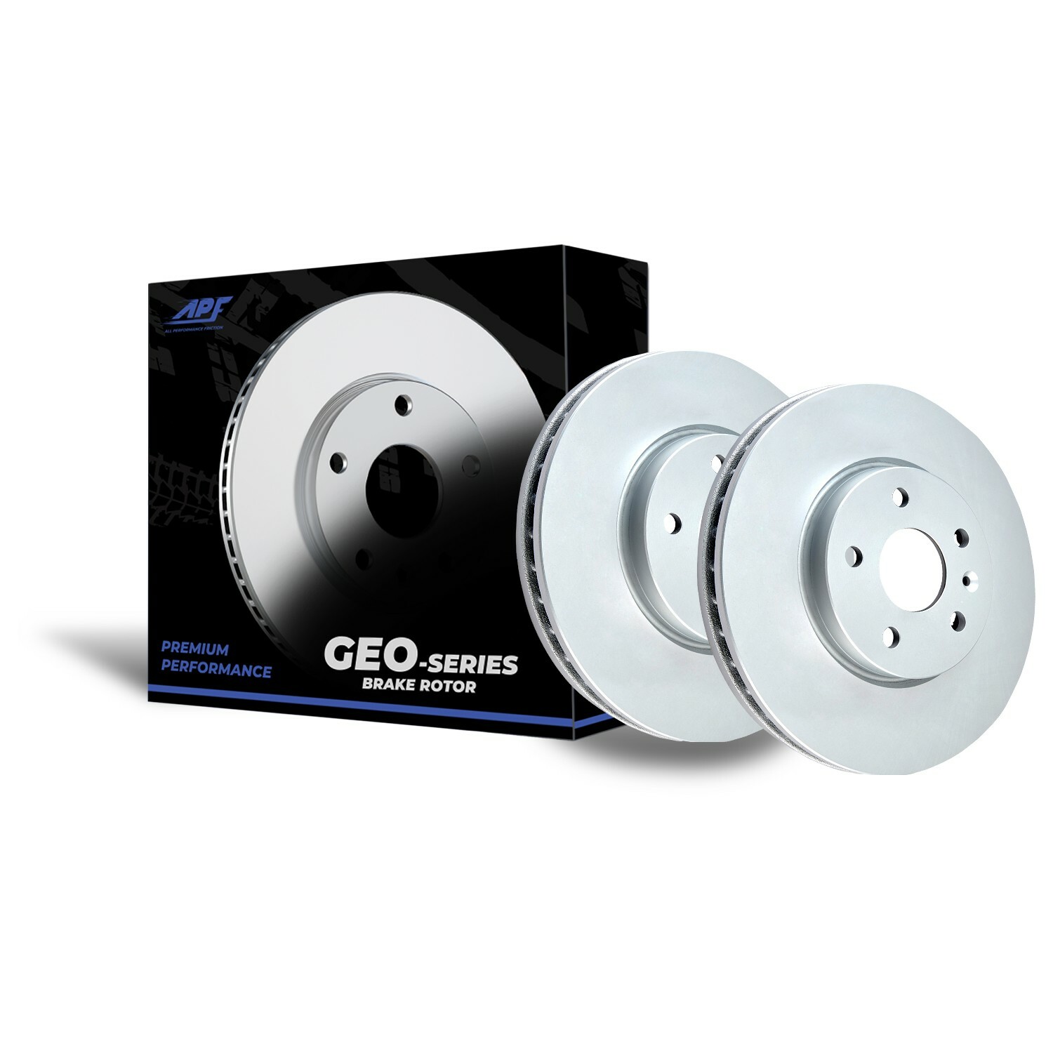 Front Premium Geo Coated Brake Rotor for Chrysler Prowler 2001-2002