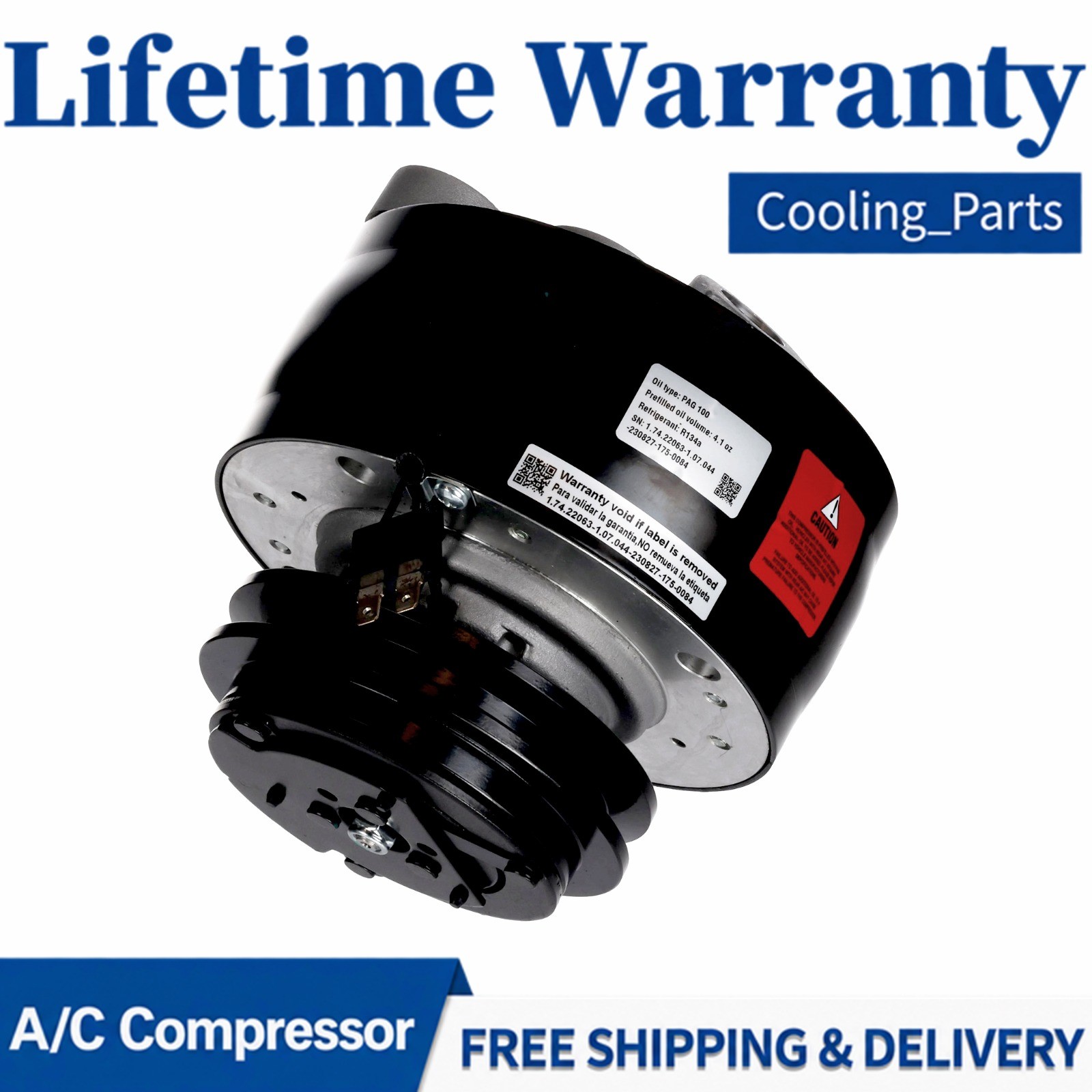 A/C Compressor for Dodge Daytona 2.5L GAS SOHC Turbo 1992