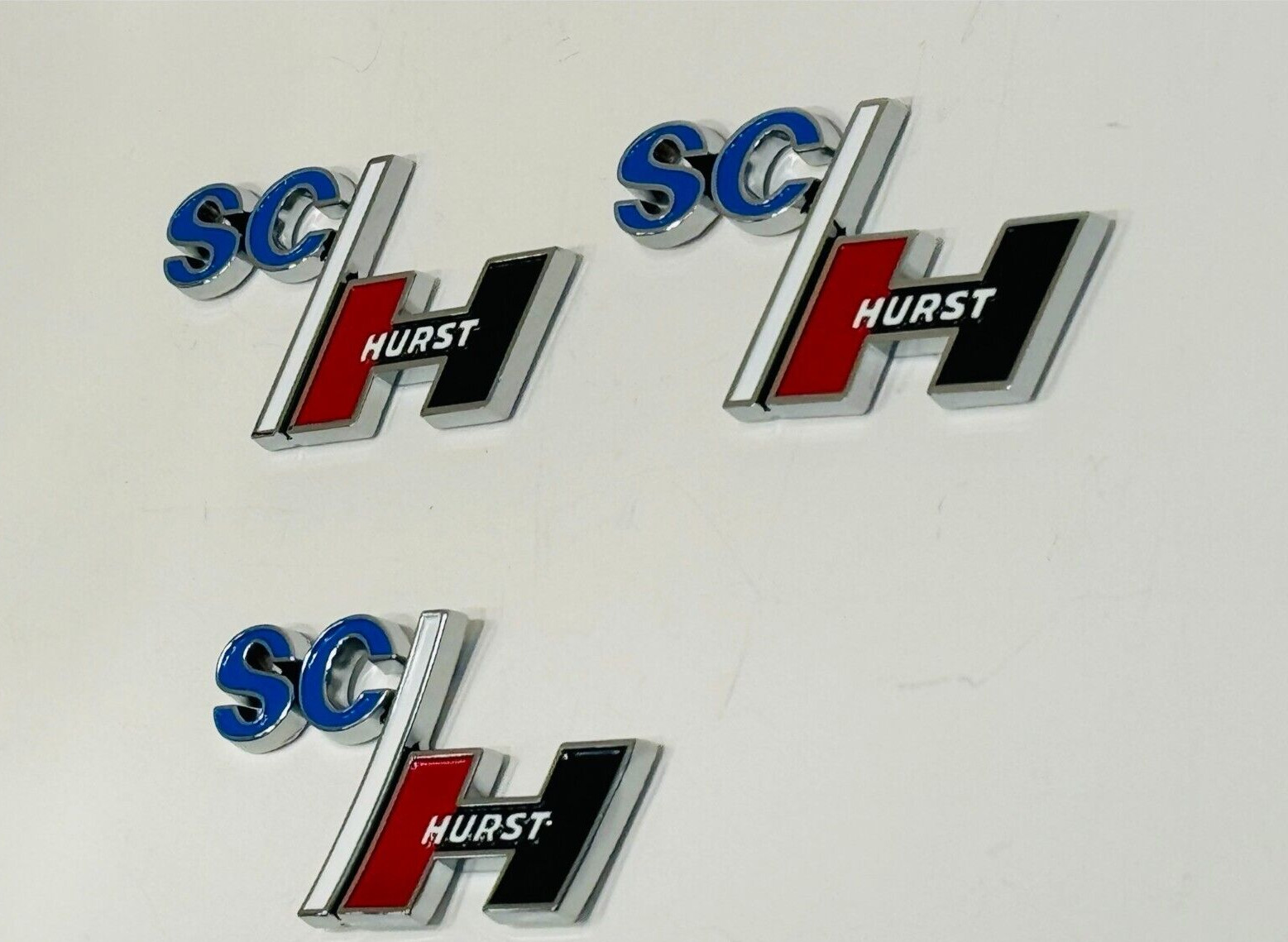 1969 AMC HURST SC RAMBLER SCRAMBLER EMBLEM SET