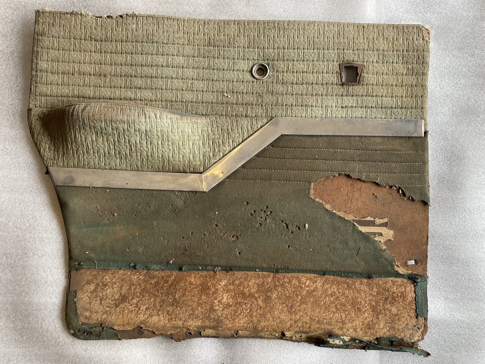 1955 Packard Patrician Drivers Side Rear Door Interior Trim Panel Code 63