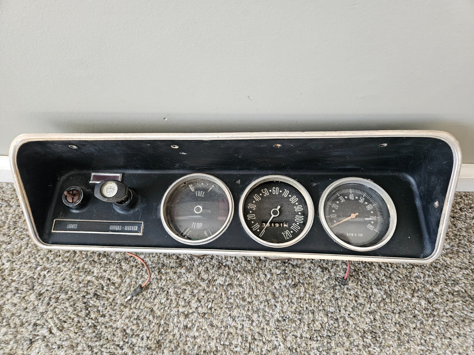 RARE AMC HORNET SC/360 Speedometer Tach Tachometer Instrument Gauge Cluster