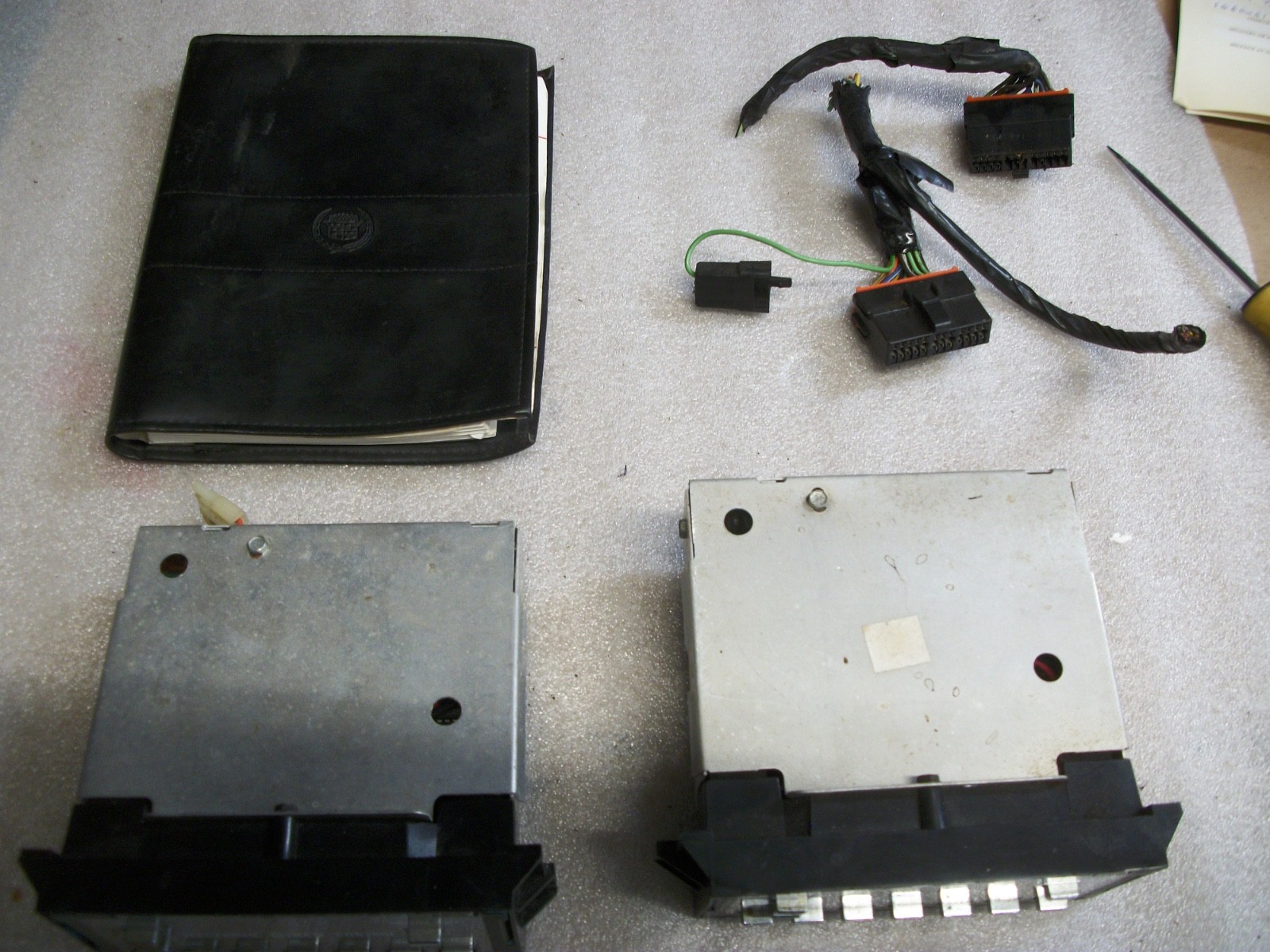 1989 Cadillac Brougham  A/C Electronic Climate Control HVAC w/Owners Manual