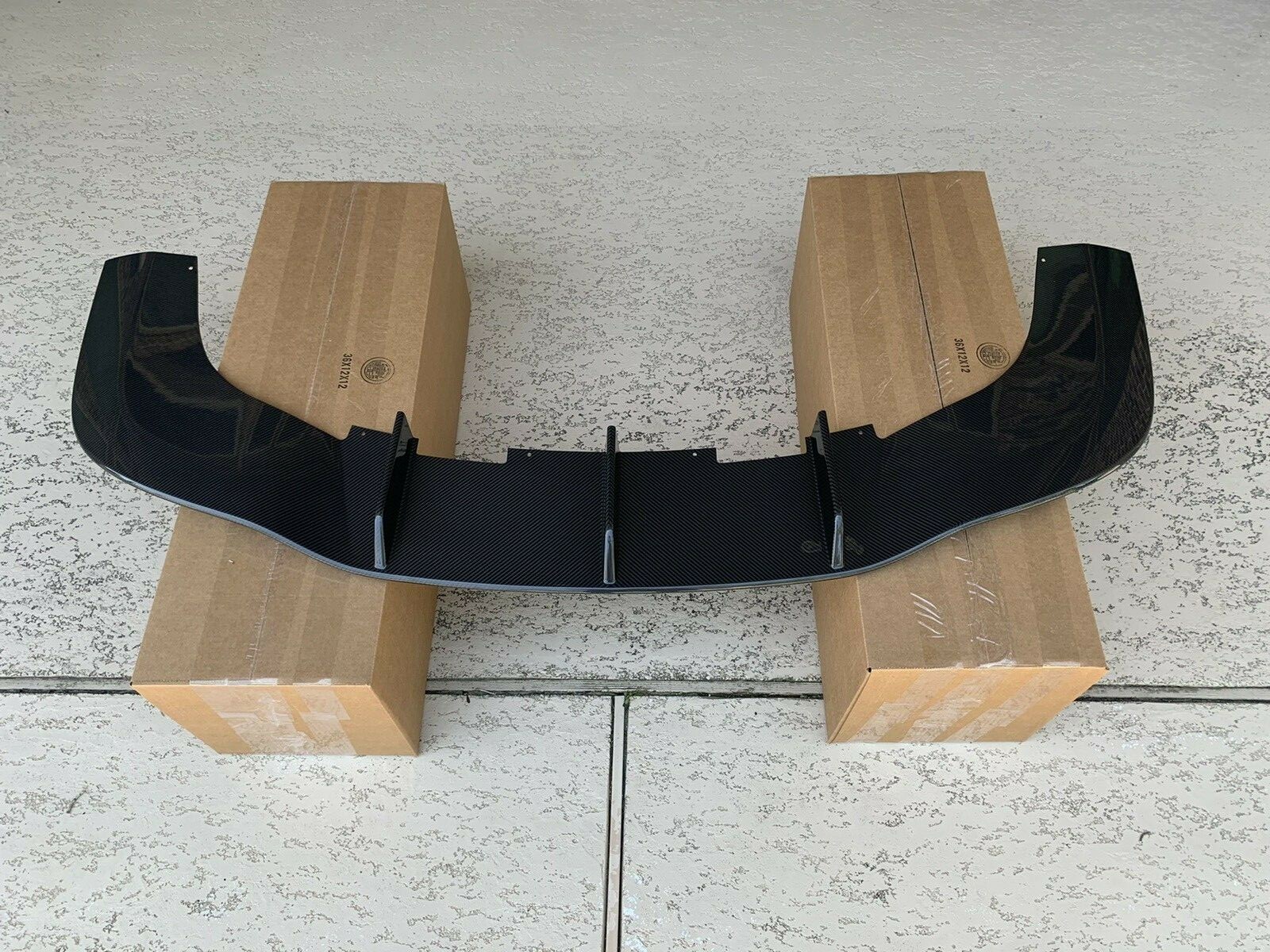 Bentley Continental GT Supersports Carbon Fiber Rear Diffuser OEM Very Nice 