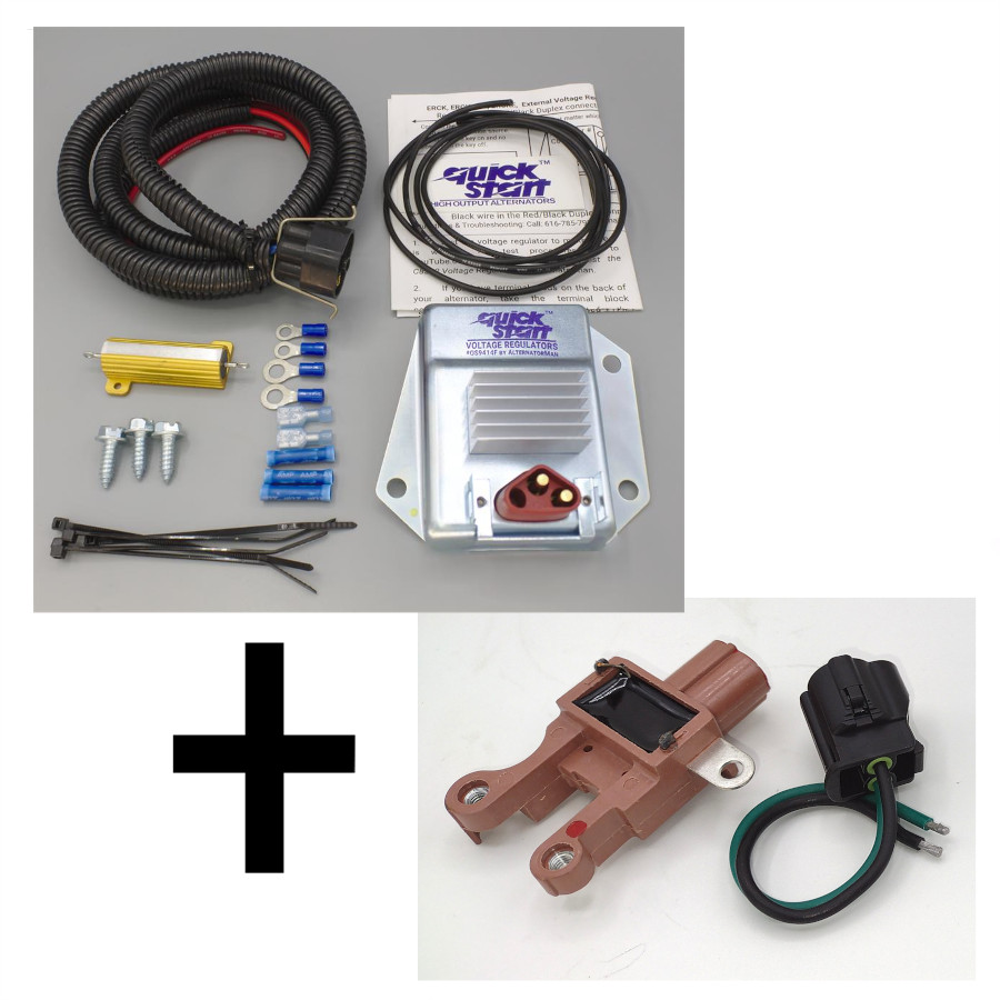 ERCKFRMF081 Complete Finned Regulator + Driver Combo Chrysler Dodge Jeep VW