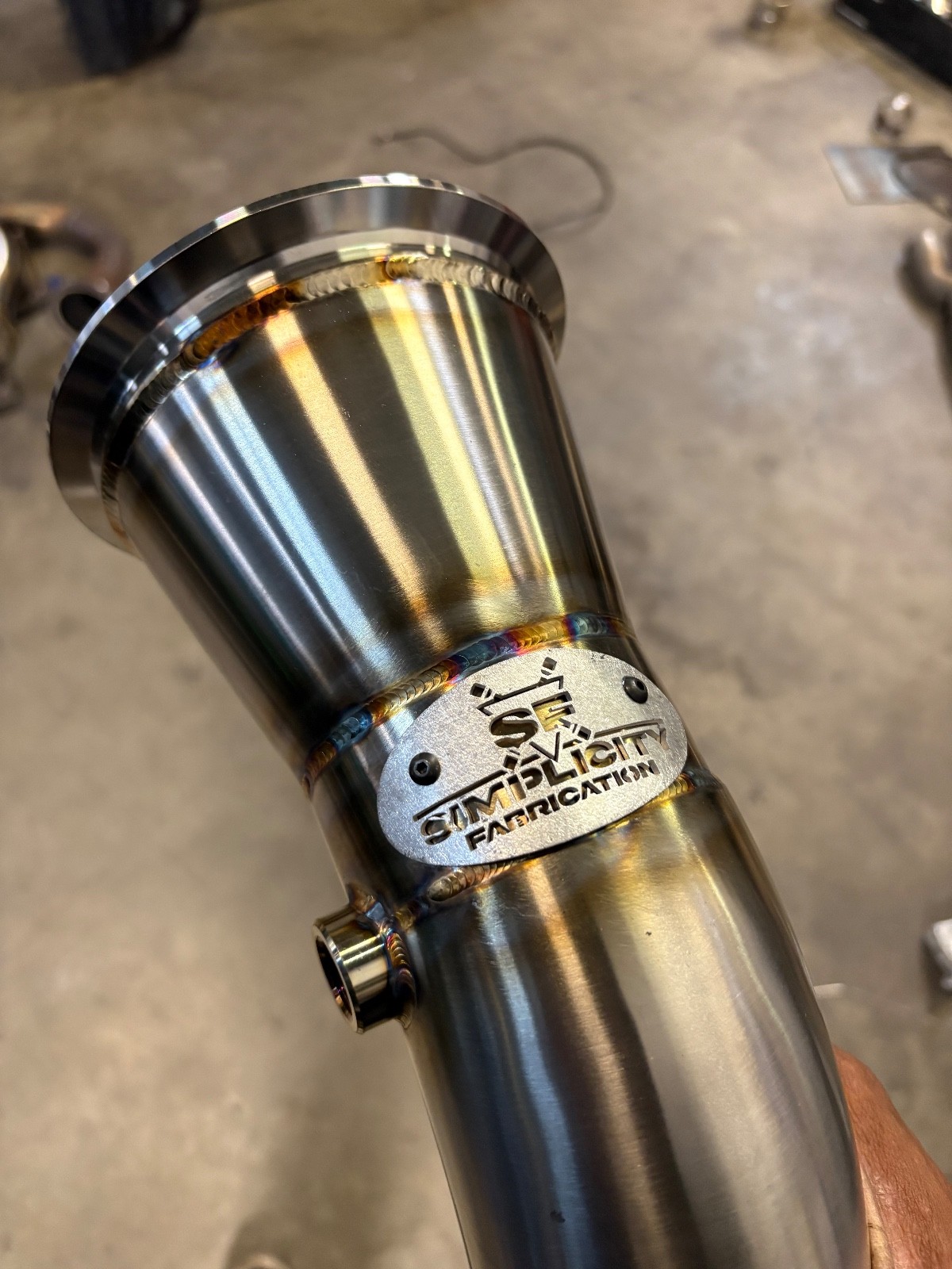 Lamborghini Urus / RSQ8  2018–2025 V2 Downpipes – 304 Stainless –  Direct Fit
