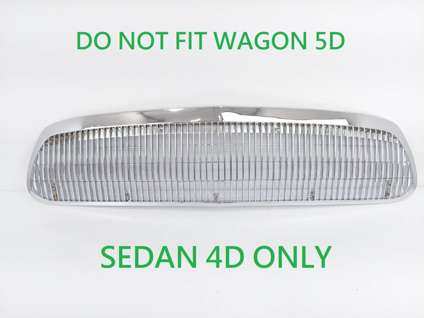 Chrome Grille fit for Buick Roadmaster SEDAN 4 Doors ONLY 1992-1996 GM1200331