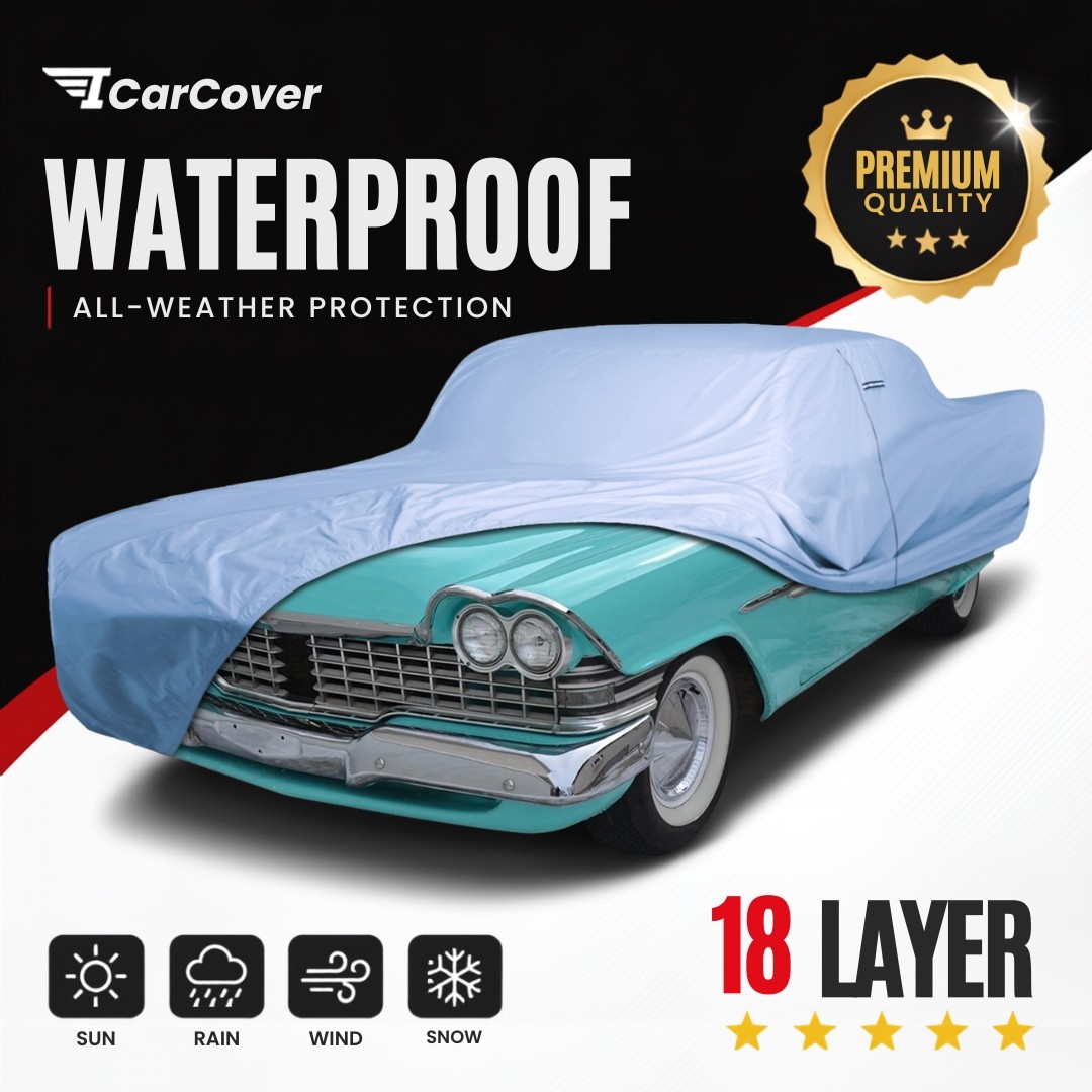 Plymouth Belvedere 2/4-Door1956-1959 Custom Fit Waterproof Car Cover 18 Layer