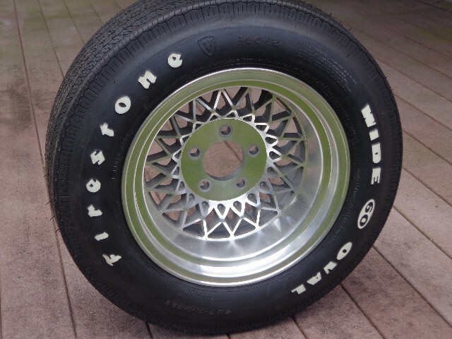 Shelby Diamondback  wheel 15 x 8.5 for GM...no tire.