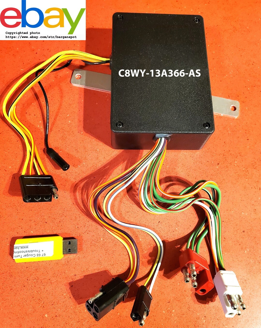 C3) 1968 Ford Mercury Cougar Sequencer Sequential Turn Signal kit   -