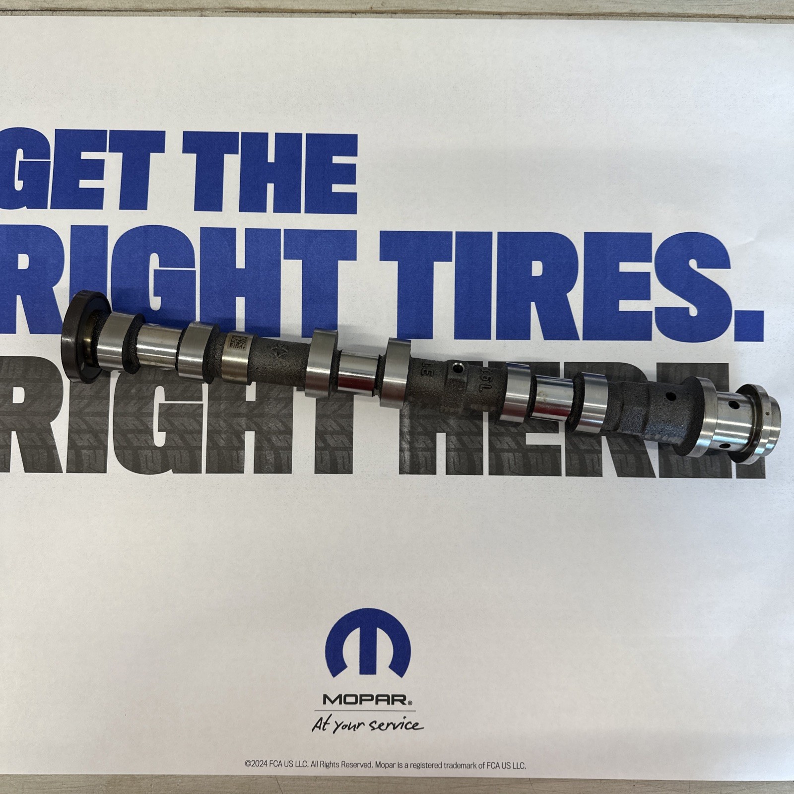 Genuine Mopar Oem Left Side Exhaust Camshaft 5048029AD 3.6L Jeep Ram Dodge