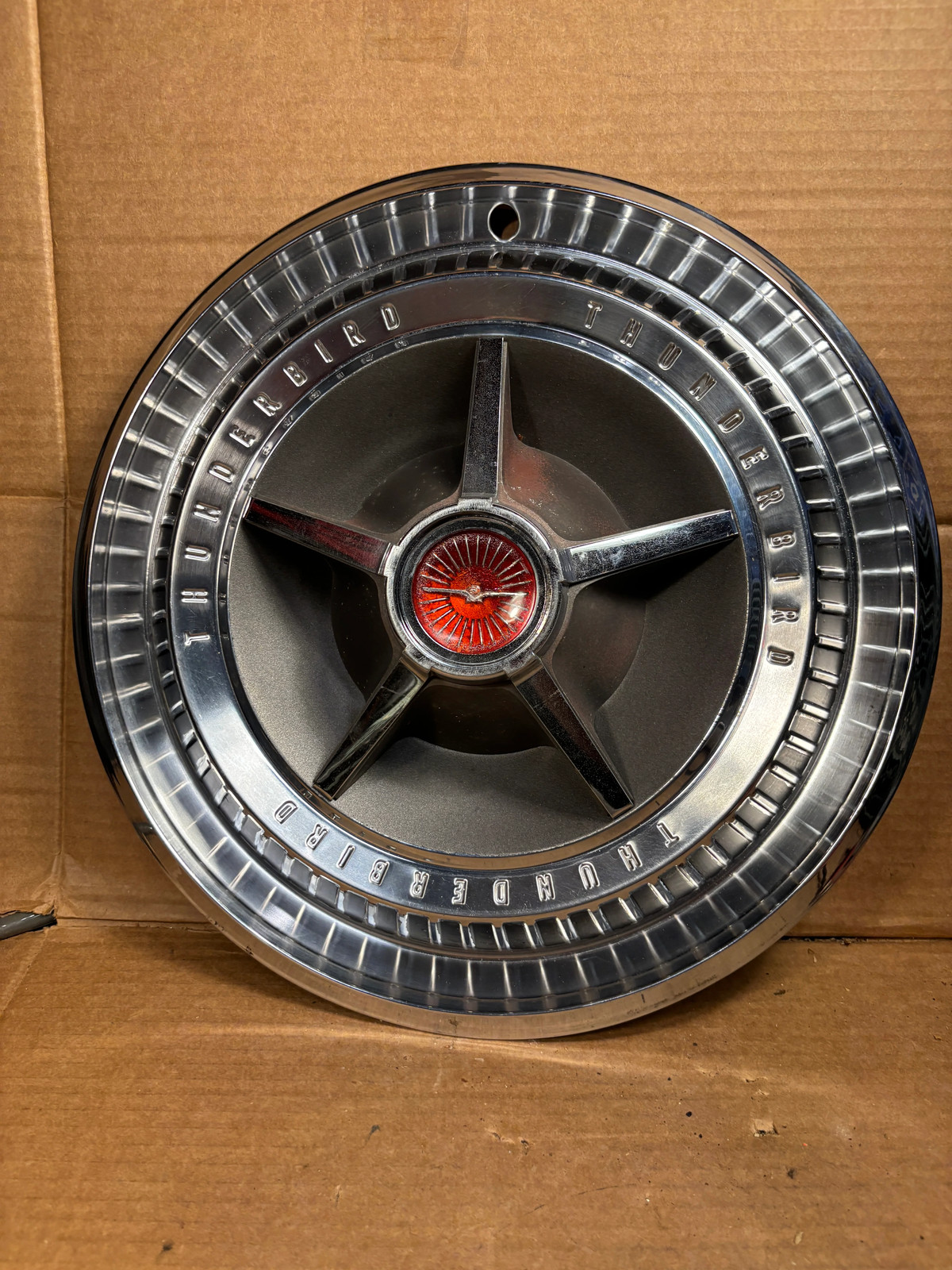 1966 Ford Thunderbird Special 15” wheel cover hubcap oem