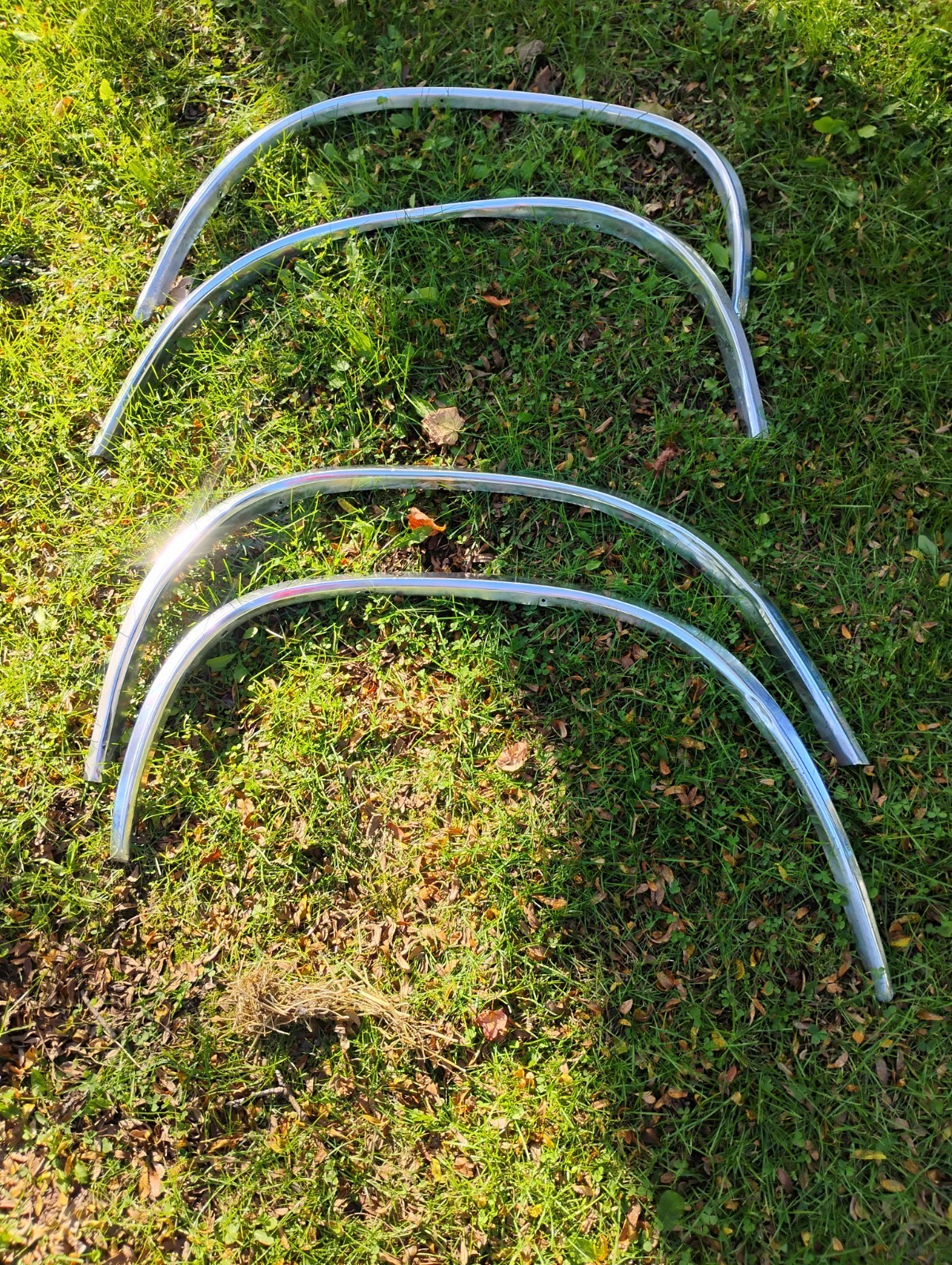 Wheel Opening Molding for 1978-1983 Chevrolet Malibu & GMC Sprint Chrome Set 4