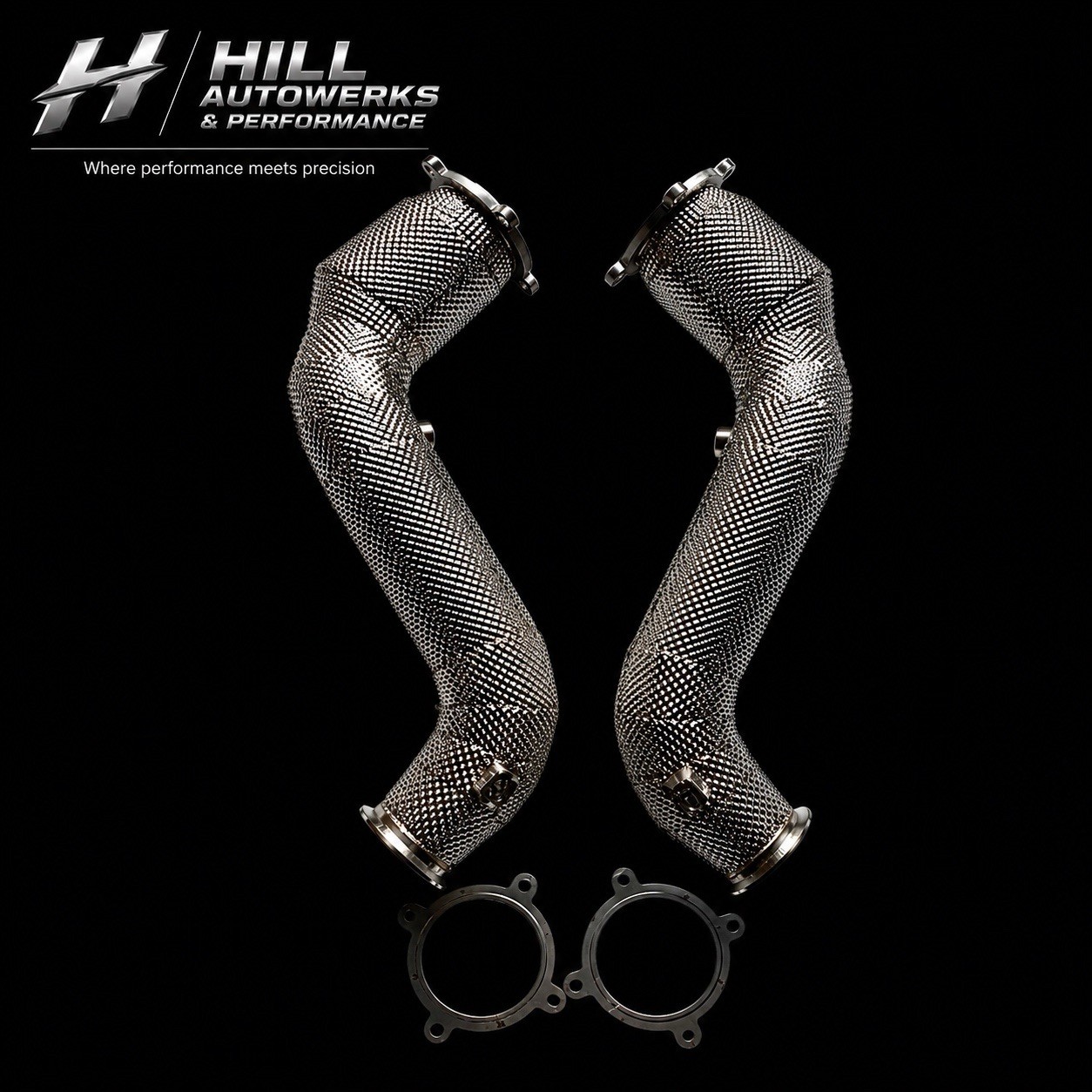 McLaren 720S Downpipes 2017–2023 4.0L Twin-Turbo V8 M840T