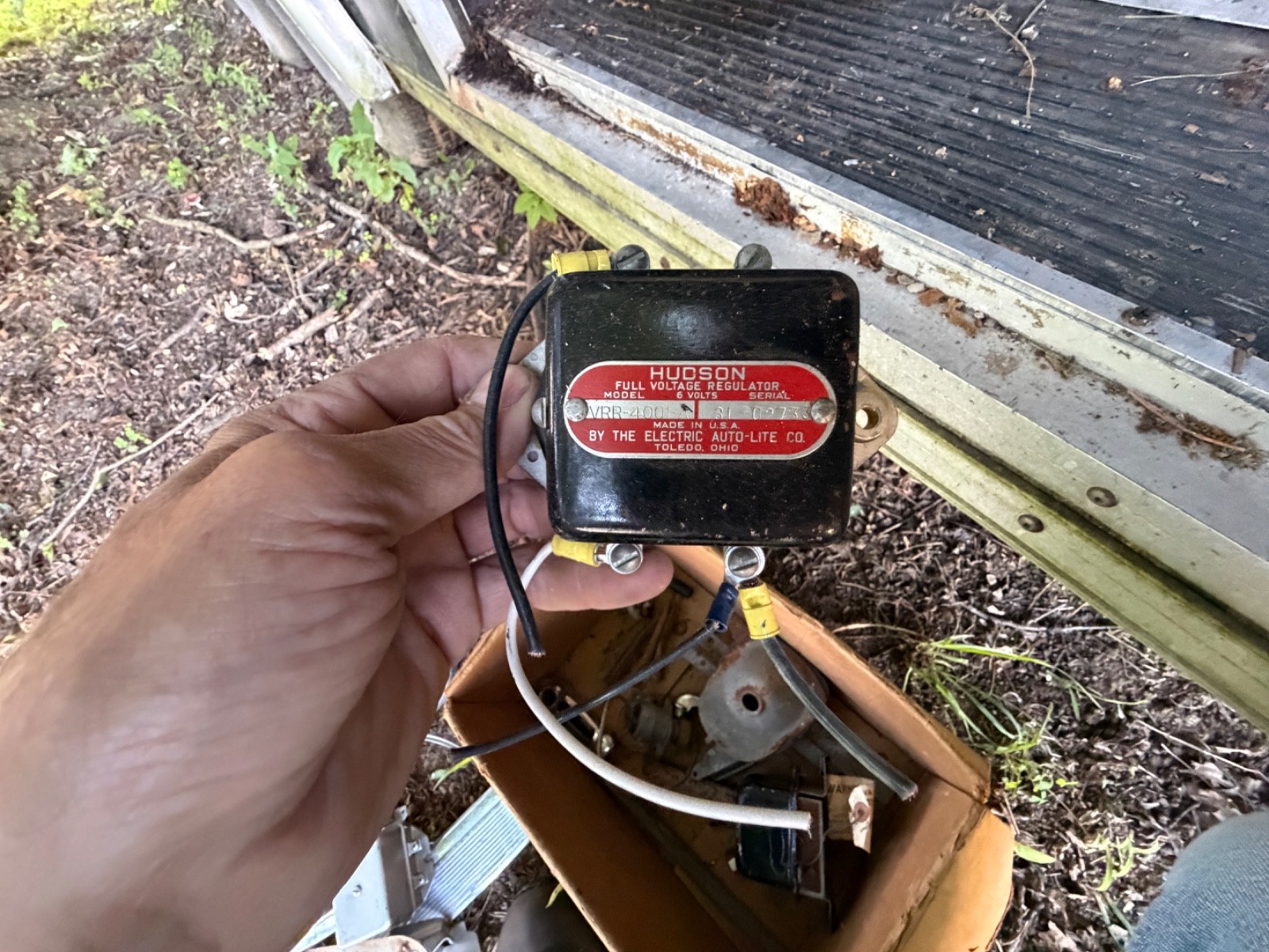 HUDSON HORNET PACEMAKER SUPER SIX  COMMODORE STEPDOWN VRR4001A REGULATOR