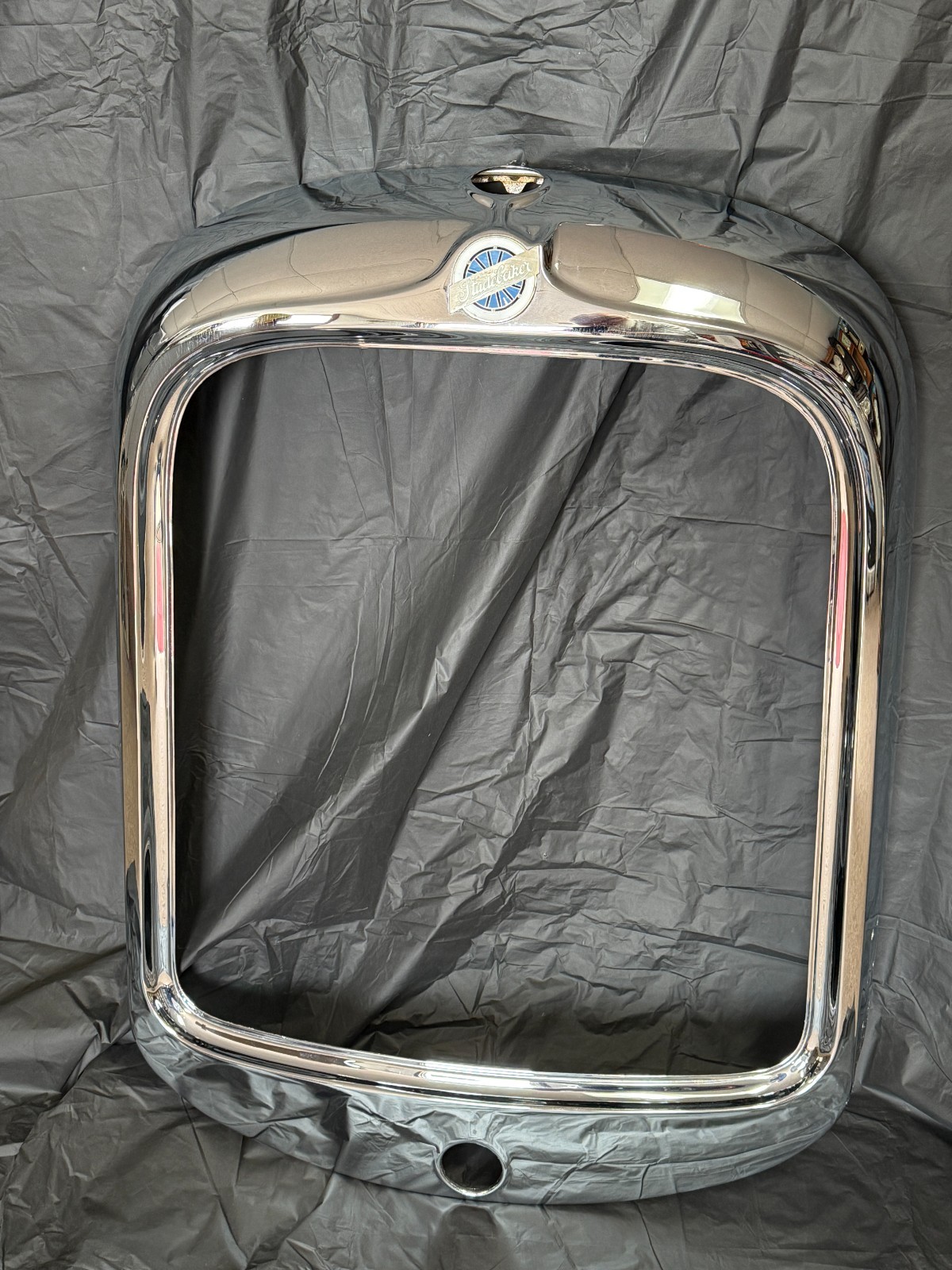 1927 - 1928 Studebaker President Radiator Shell Grill Restored Chrome